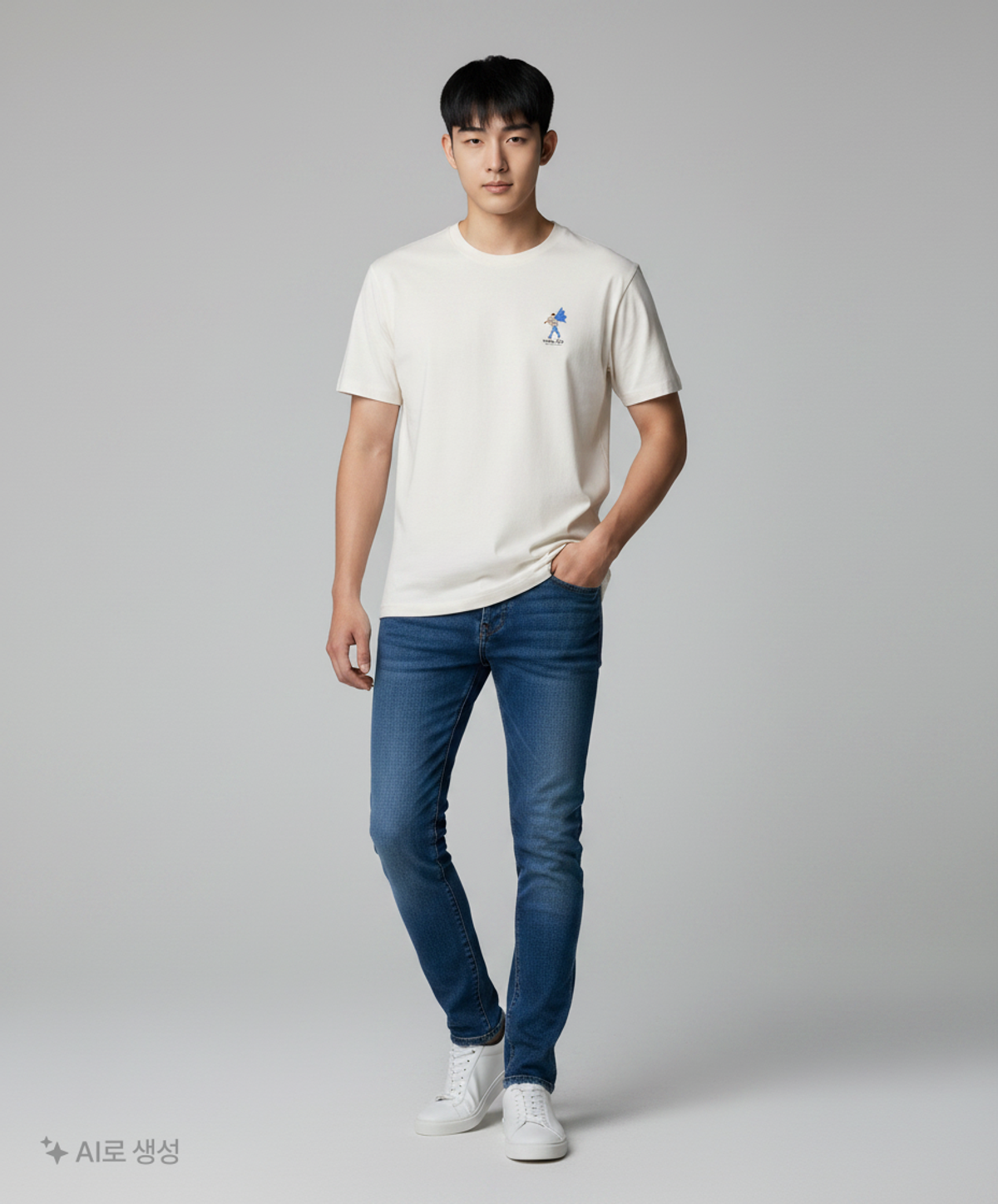 행텐(HANG TEN) 공용 행텐X유나 수피마 트래블 오버핏 티셔츠_001(10420-031-438-05) S