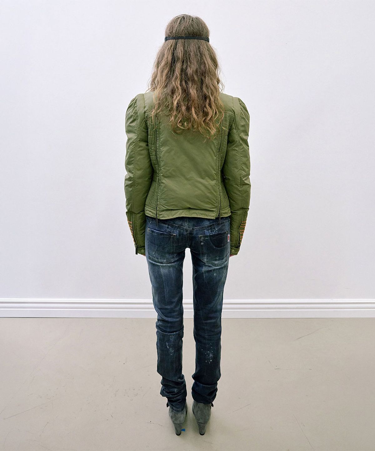 스컬프터(SCULPTOR) Napoleon Puffer Jacket Khaki