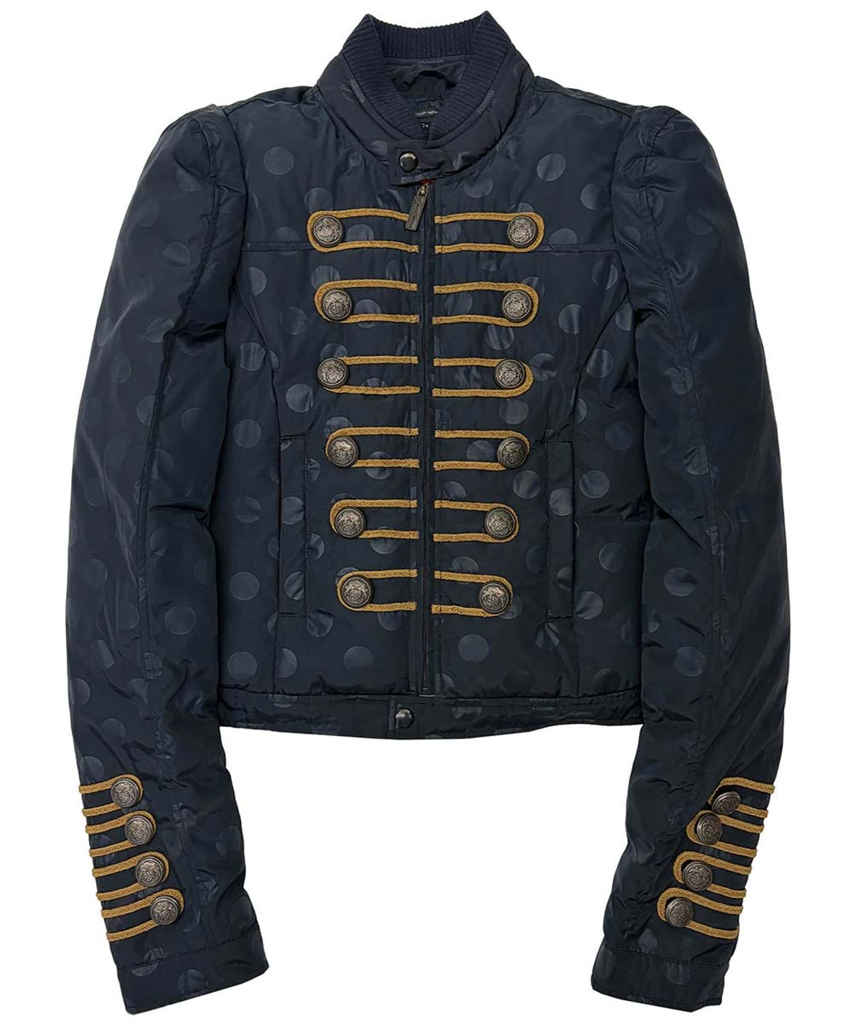 스컬프터(SCULPTOR) Napoleon Puffer Jacket Navy Dot