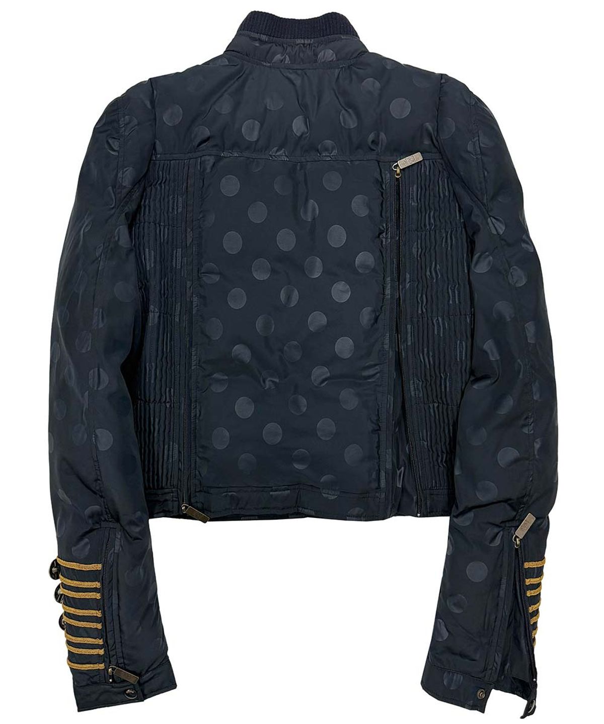 스컬프터(SCULPTOR) Napoleon Puffer Jacket Navy Dot