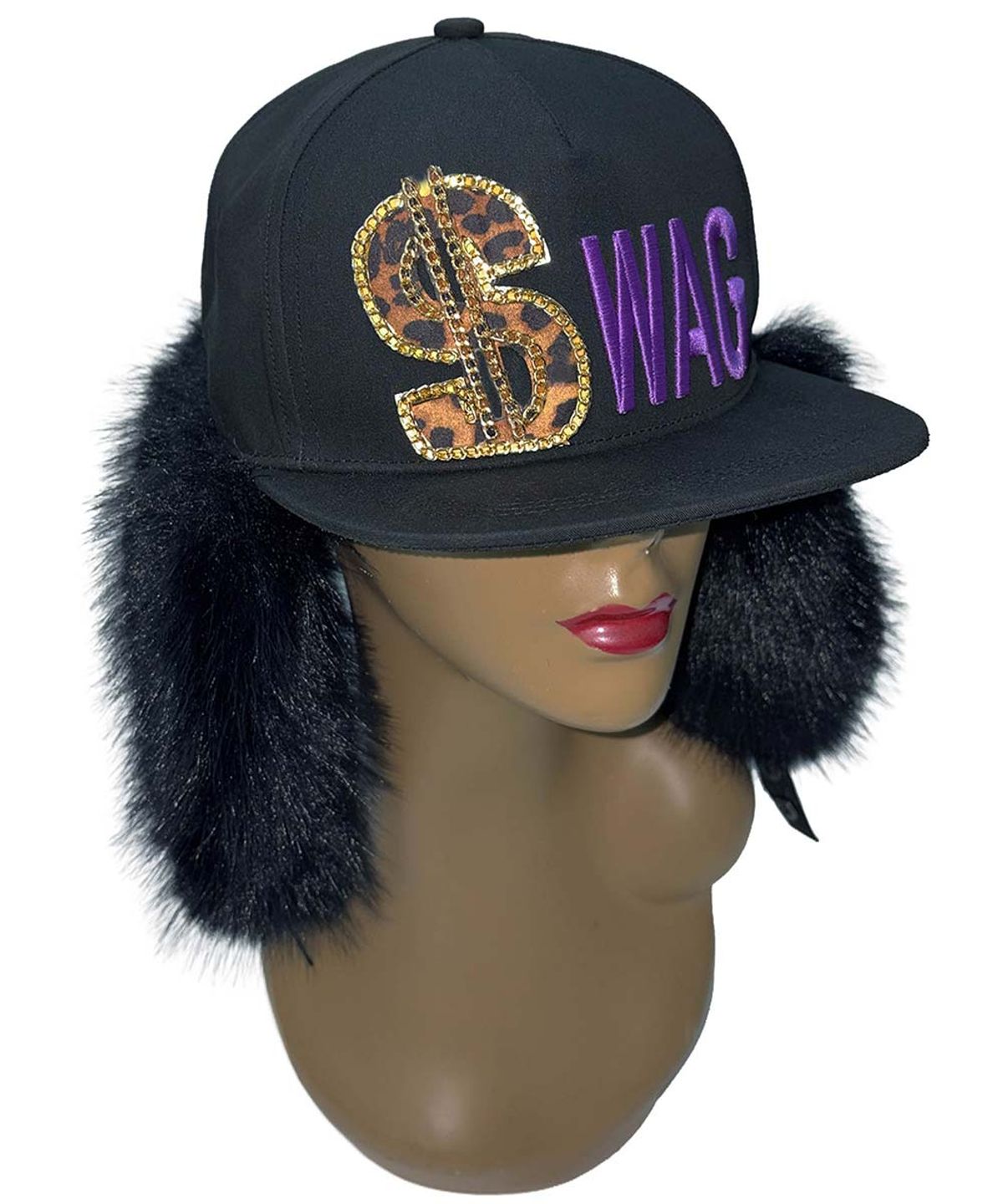스컬프터(SCULPTOR) Swag Twill Earflap Cap Black