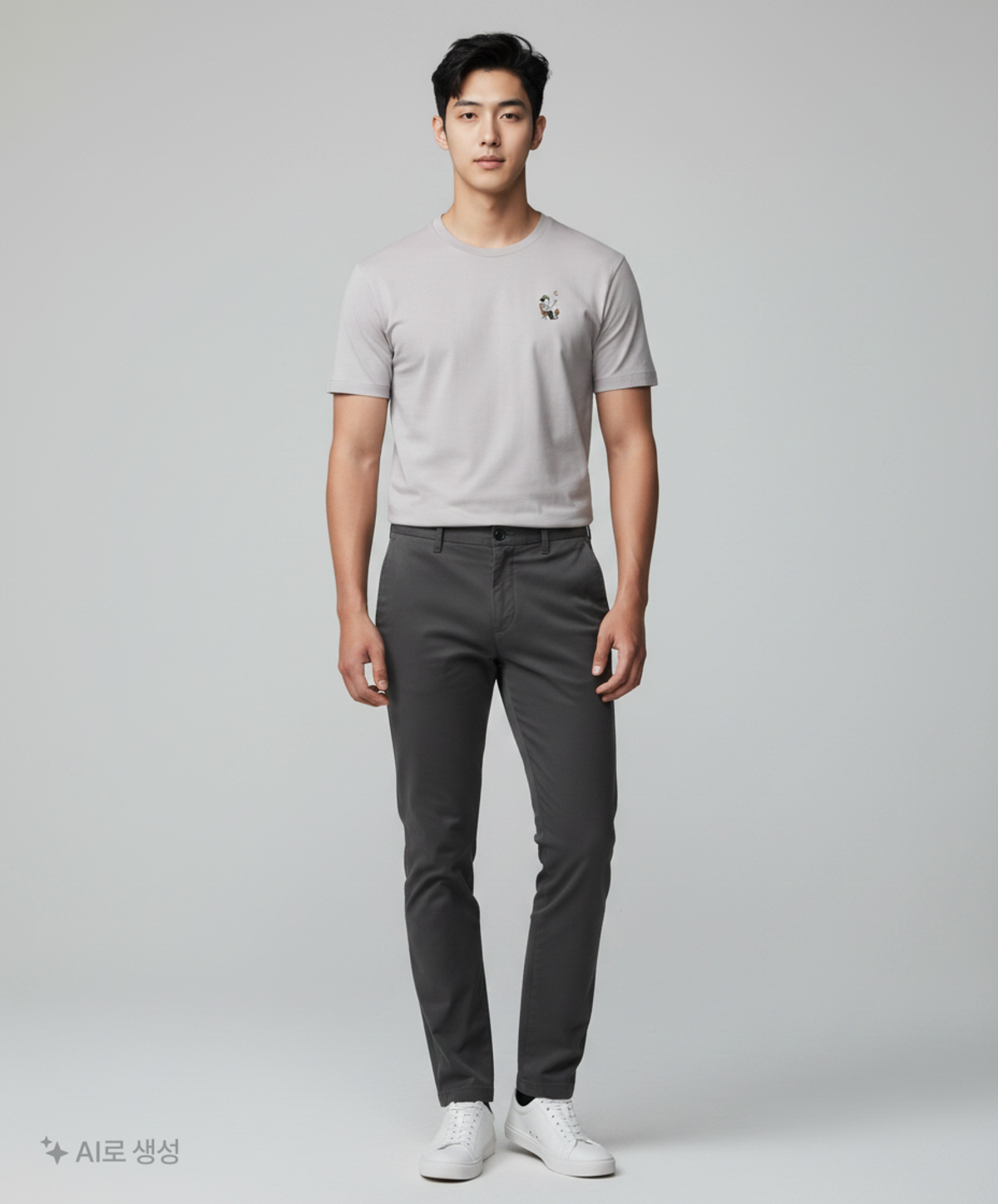 행텐(HANG TEN) 공용 행텐X유리 콜라보 수피마 티셔츠_003(10420-031-437-05) S