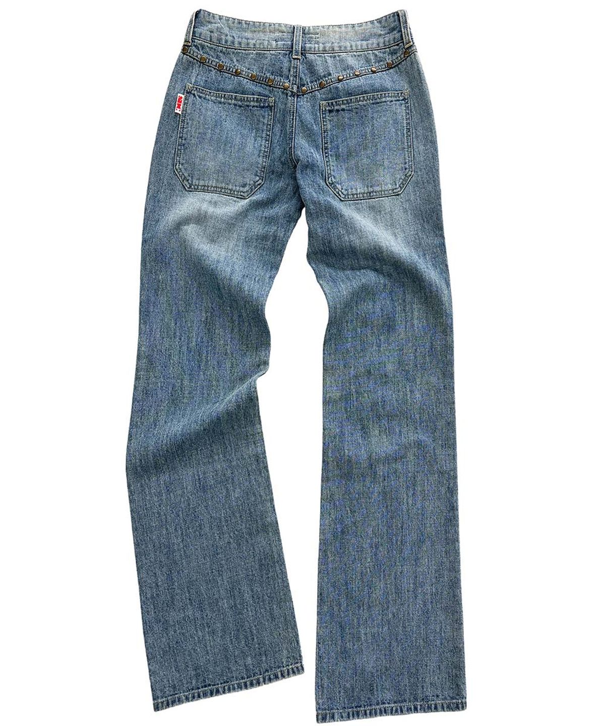 스컬프터(SCULPTOR) Stud Straight Jeans Light Blue
