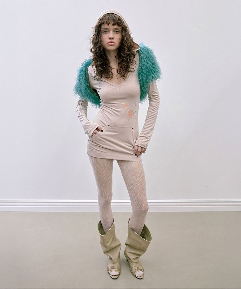 Shaggy Faux Fur Bolero Teal