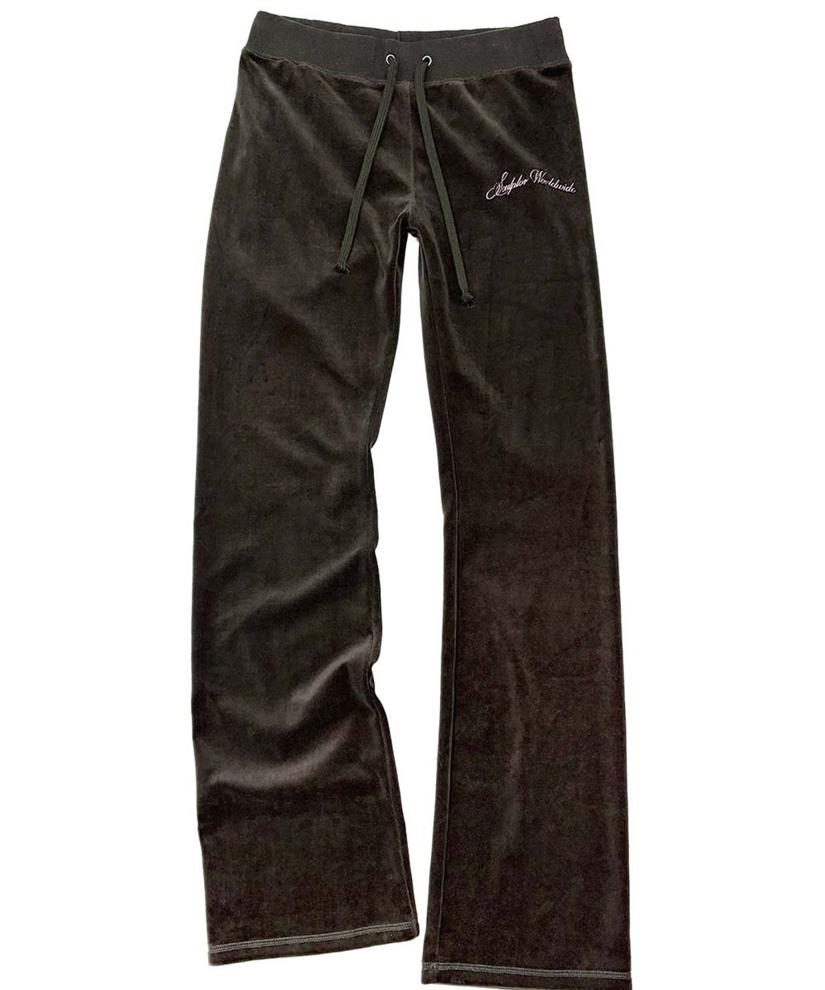 스컬프터(SCULPTOR) Velour Track Pants Brown