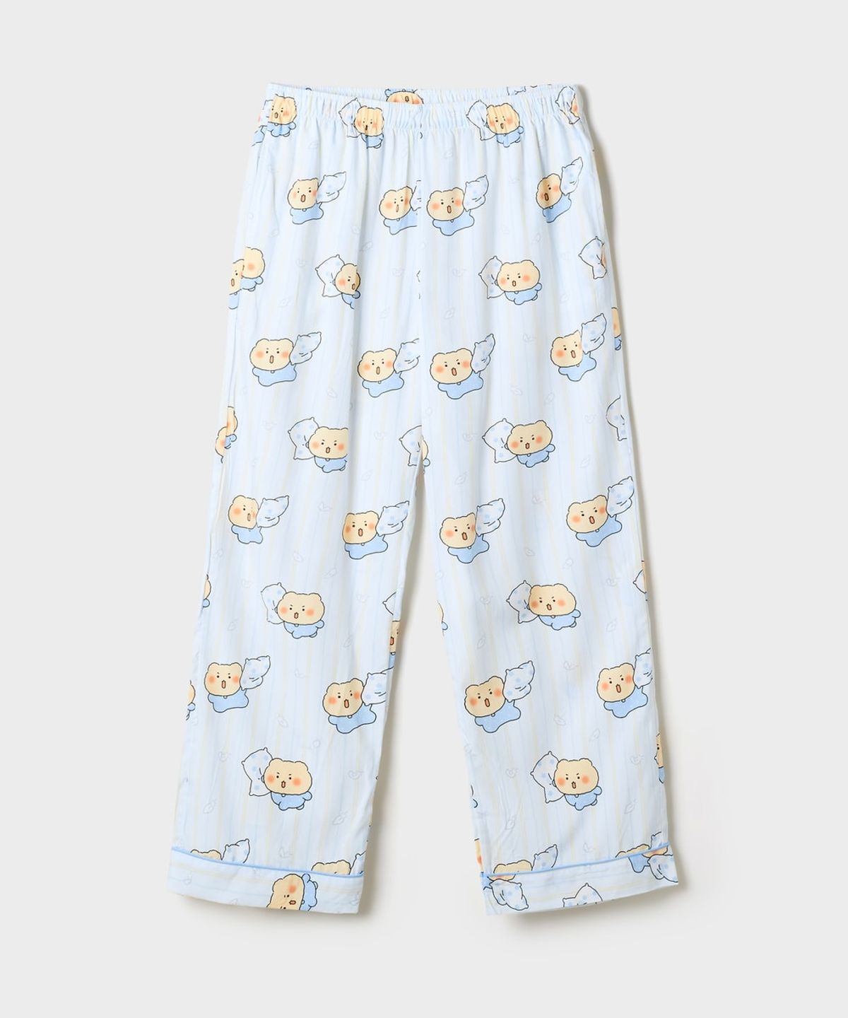 스파오(SPAO) [망그러진곰] 긴팔 파자마(Light Blue)_SPPPG49U03
