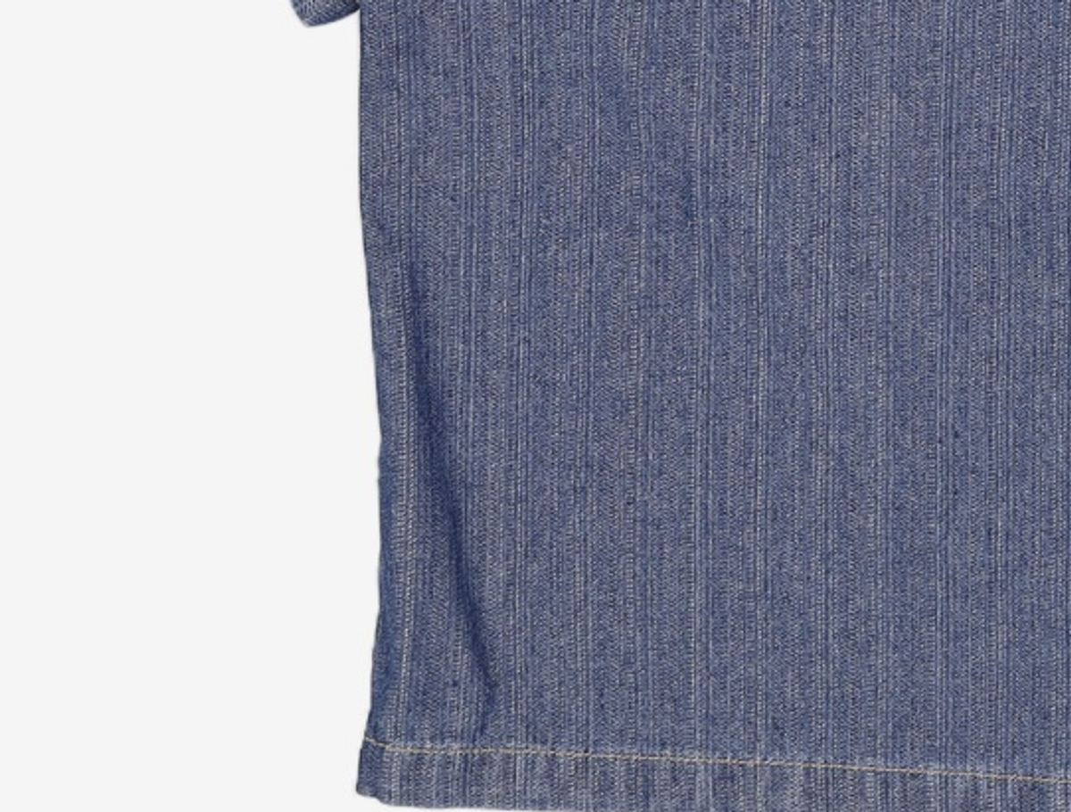 웨슬리 휴스턴(WESLEYHYUSTON) Rugged stitch denim shirt indigo M