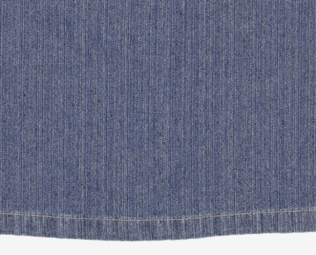 웨슬리 휴스턴(WESLEYHYUSTON) Rugged stitch denim shirt indigo M