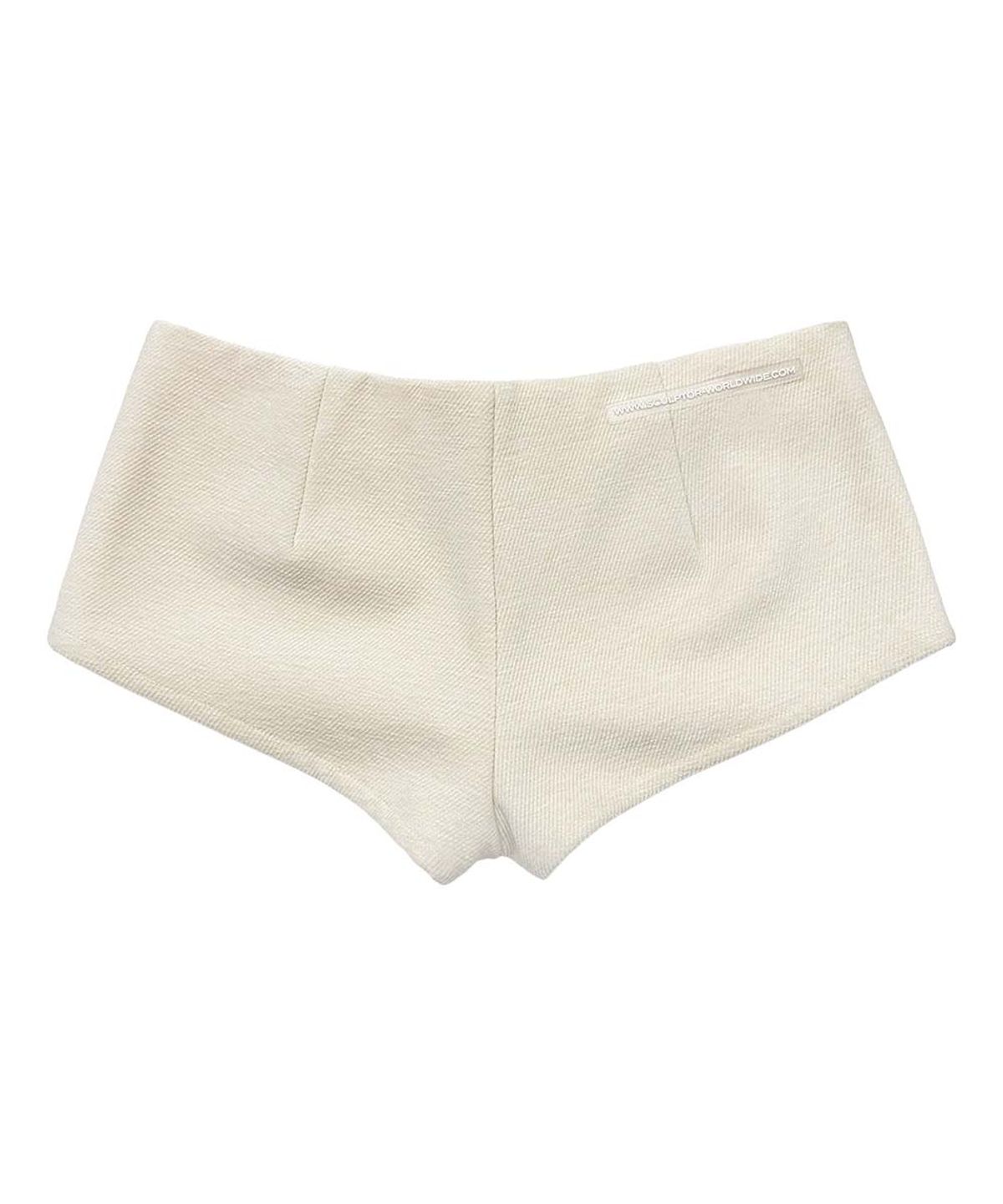 스컬프터(SCULPTOR) Corduroy Micro Shorts White