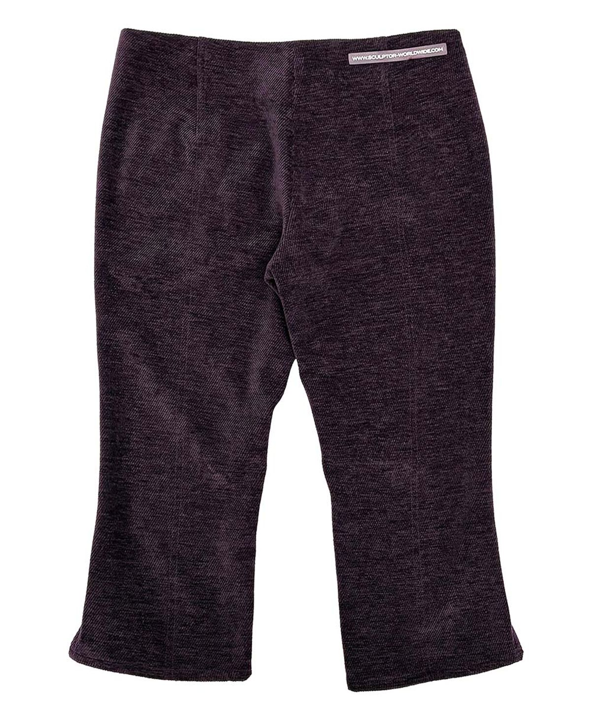 스컬프터(SCULPTOR) Corduroy Capri Pants Deep Plum