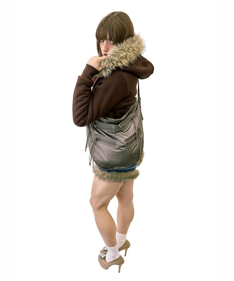 Metallic Hobo Bag Gun Metal