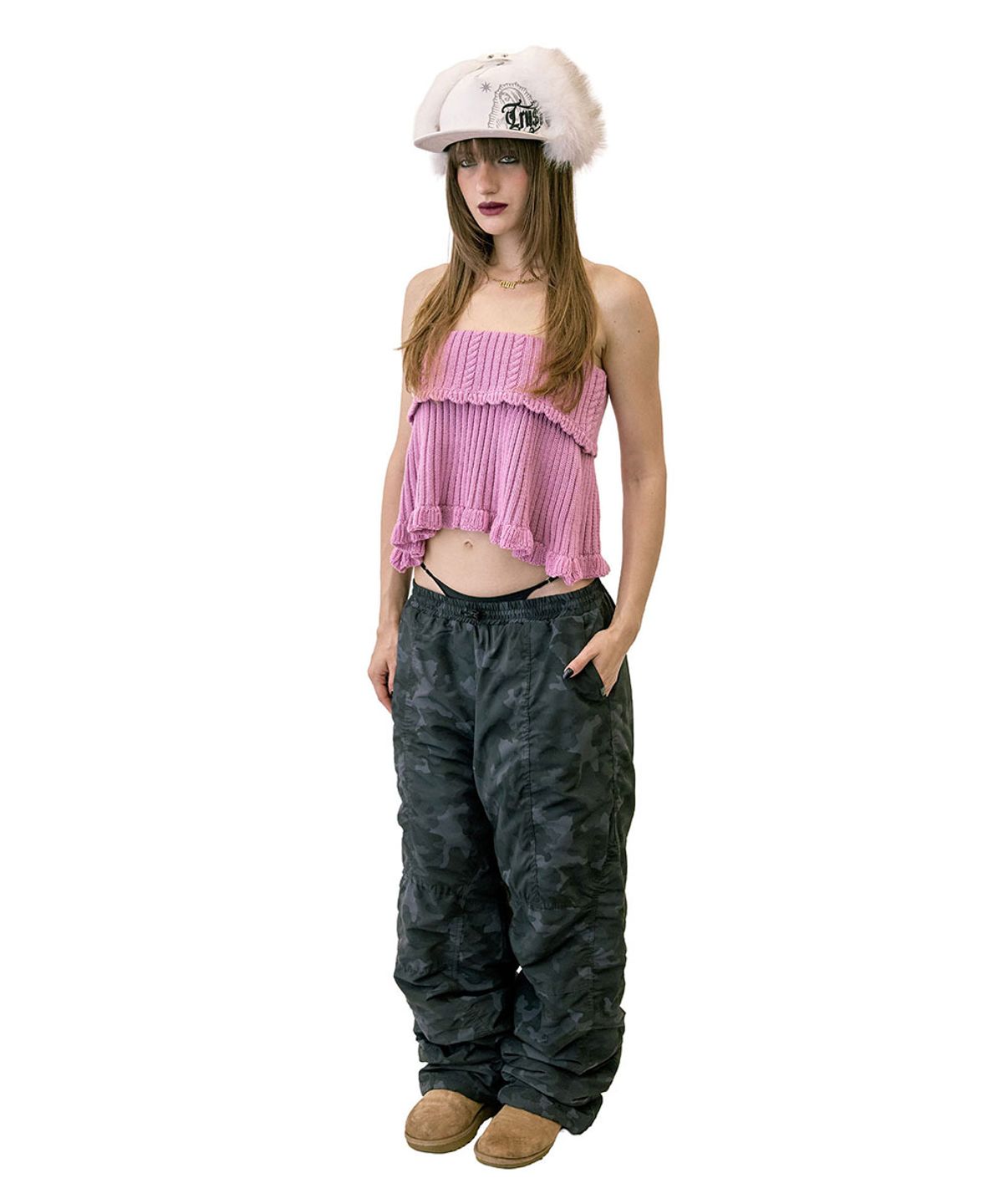 스컬프터(SCULPTOR) Padded Wide Pants Camo