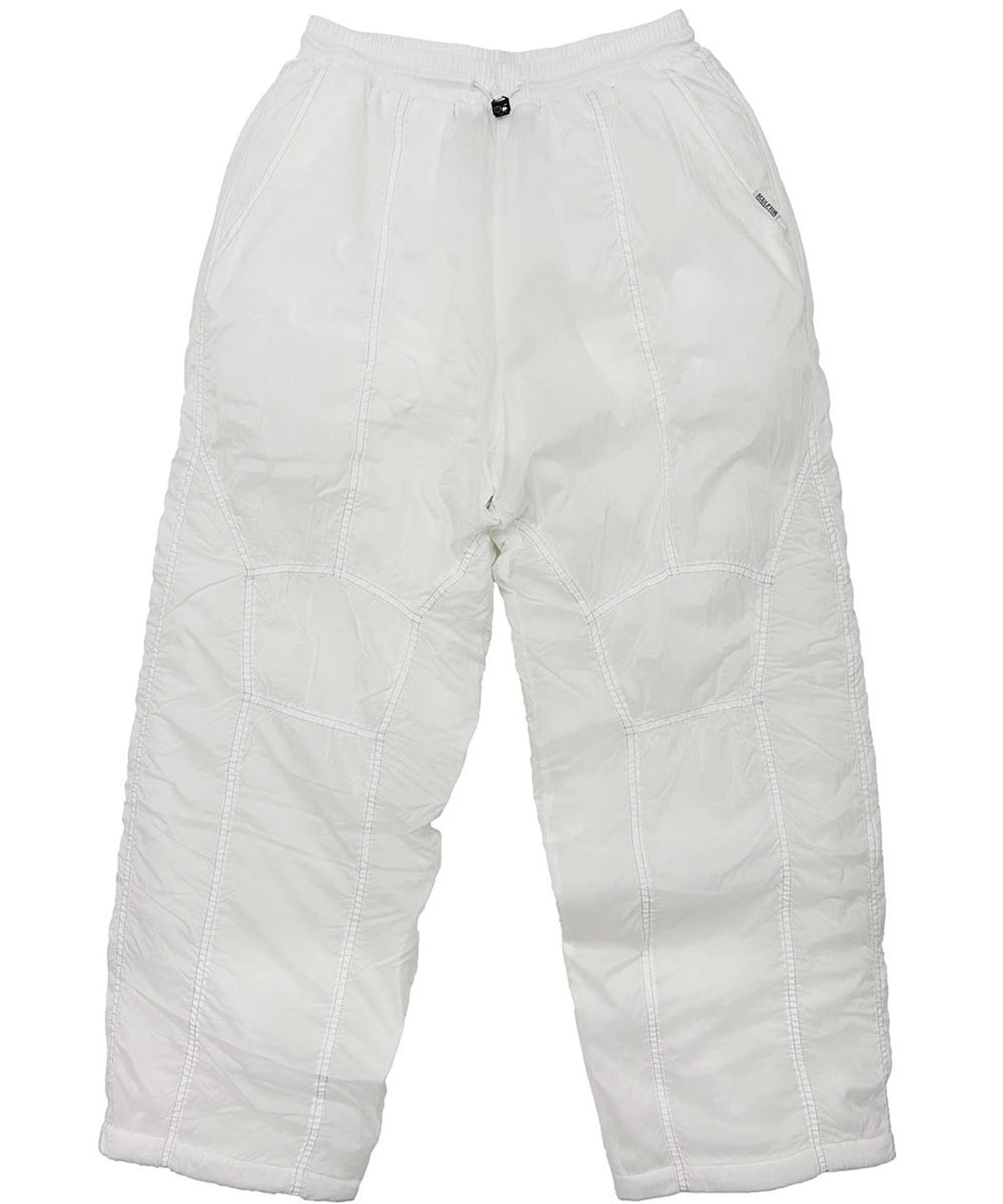 스컬프터(SCULPTOR) Padded Wide Pants White