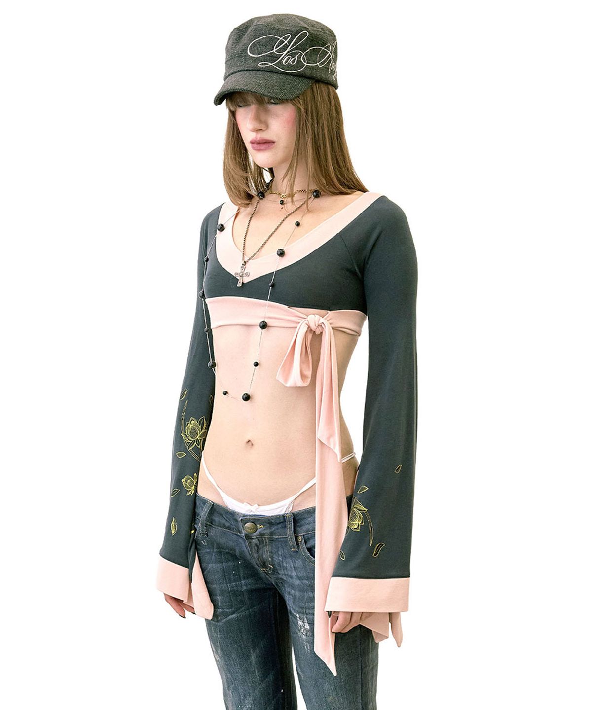 스컬프터(SCULPTOR) LA Girl Cap Plaid Black