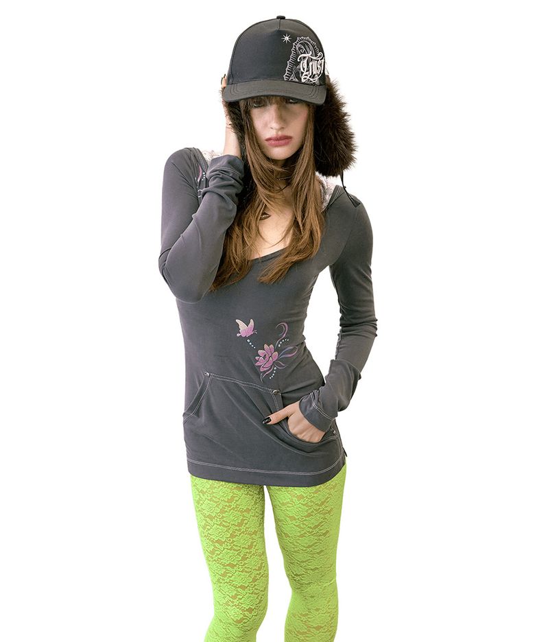 Faithless Twill Earflap Cap Black