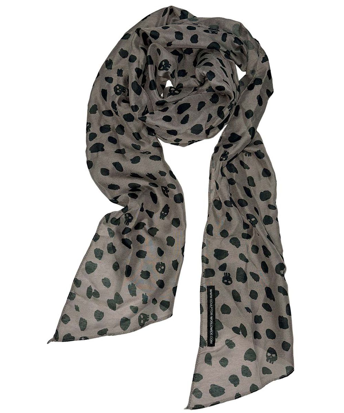 스컬프터(SCULPTOR) Dalmatian Scarf Mocha