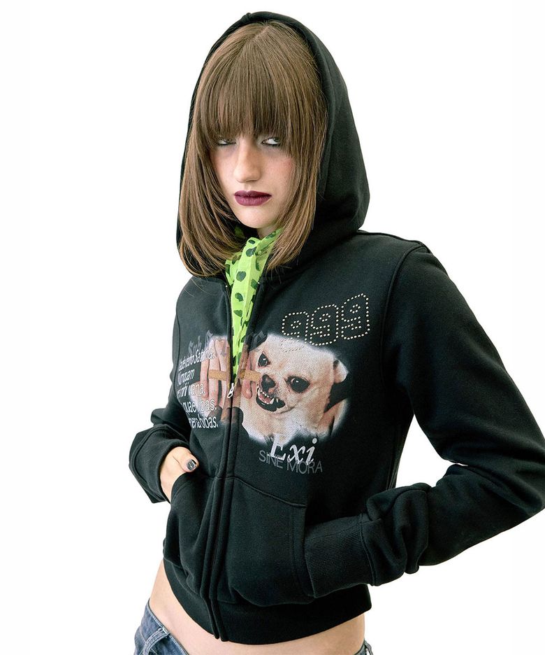 Dalmatian Scarf Neon Green