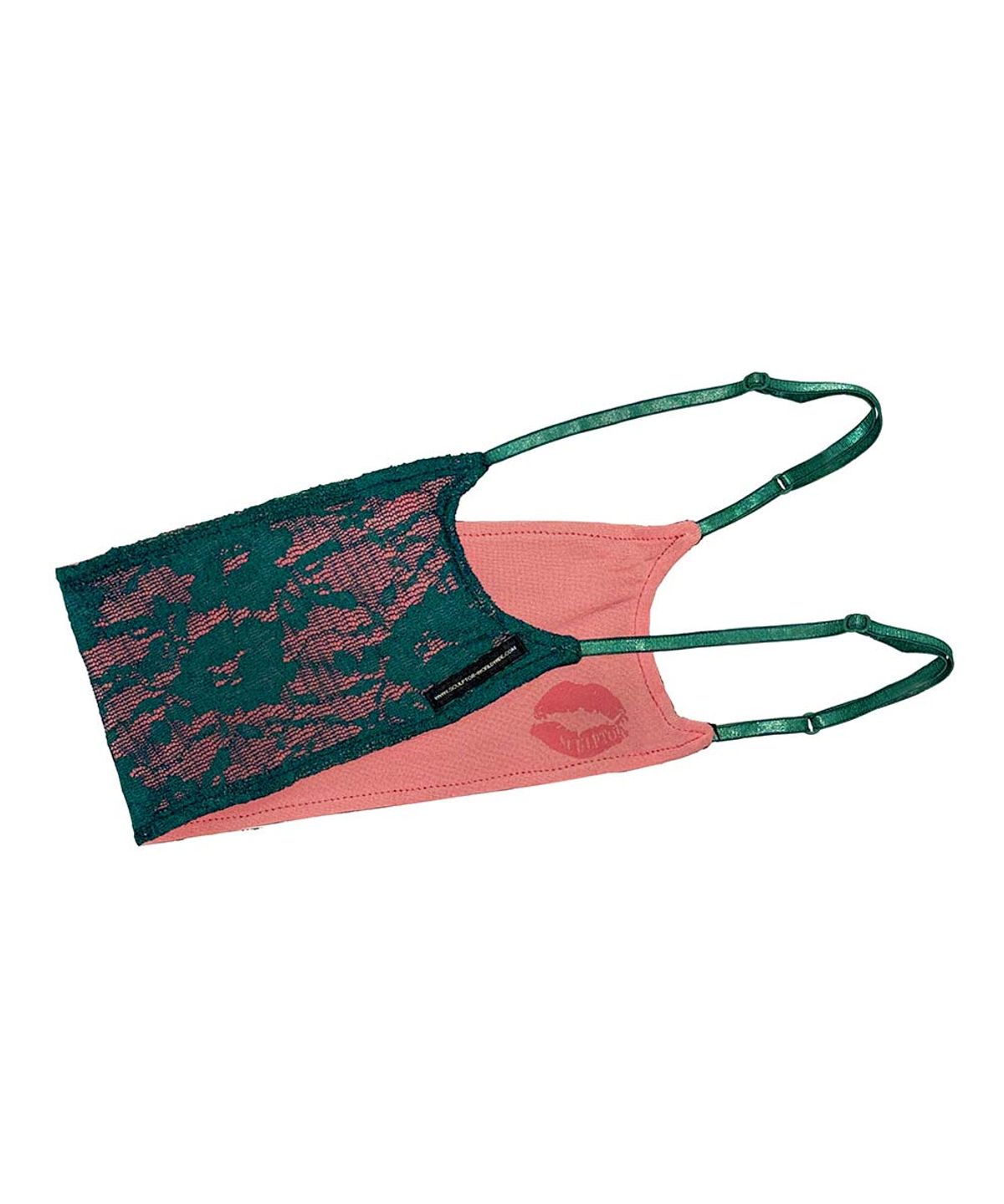 스컬프터(SCULPTOR) Lace Bandeau Top Teal