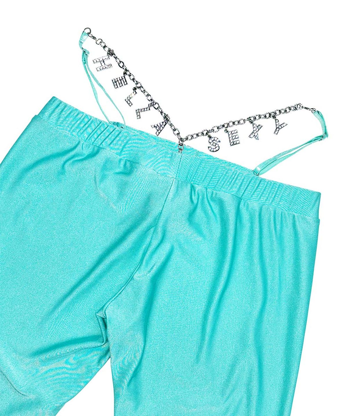 스컬프터(SCULPTOR) Hella Sexy Thong Capri Teal