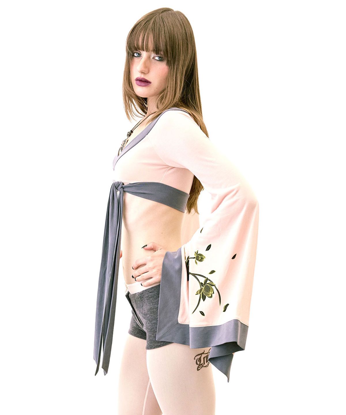 스컬프터(SCULPTOR) Zen Kimono Top Pink