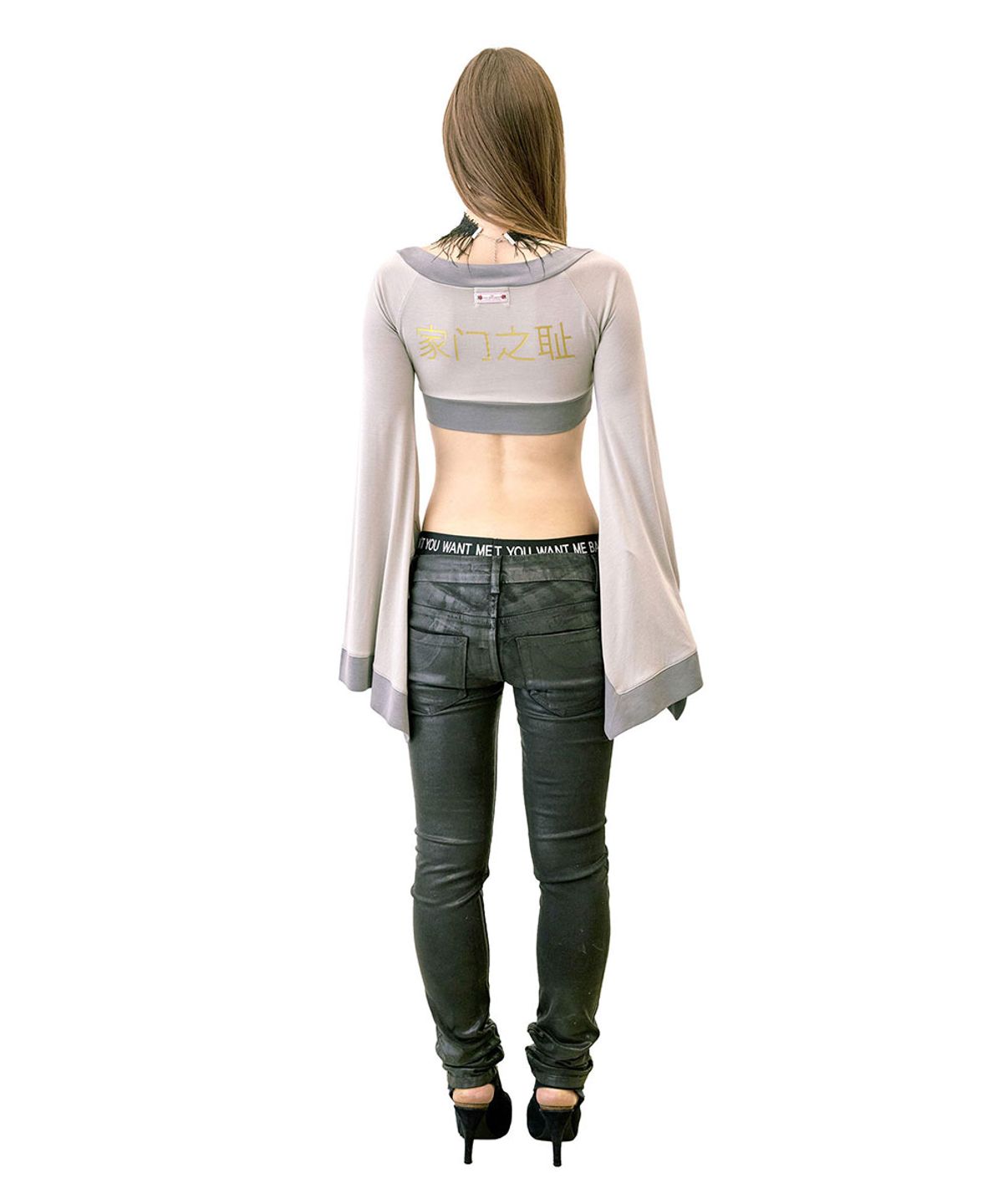스컬프터(SCULPTOR) Zen Kimono Top Sage