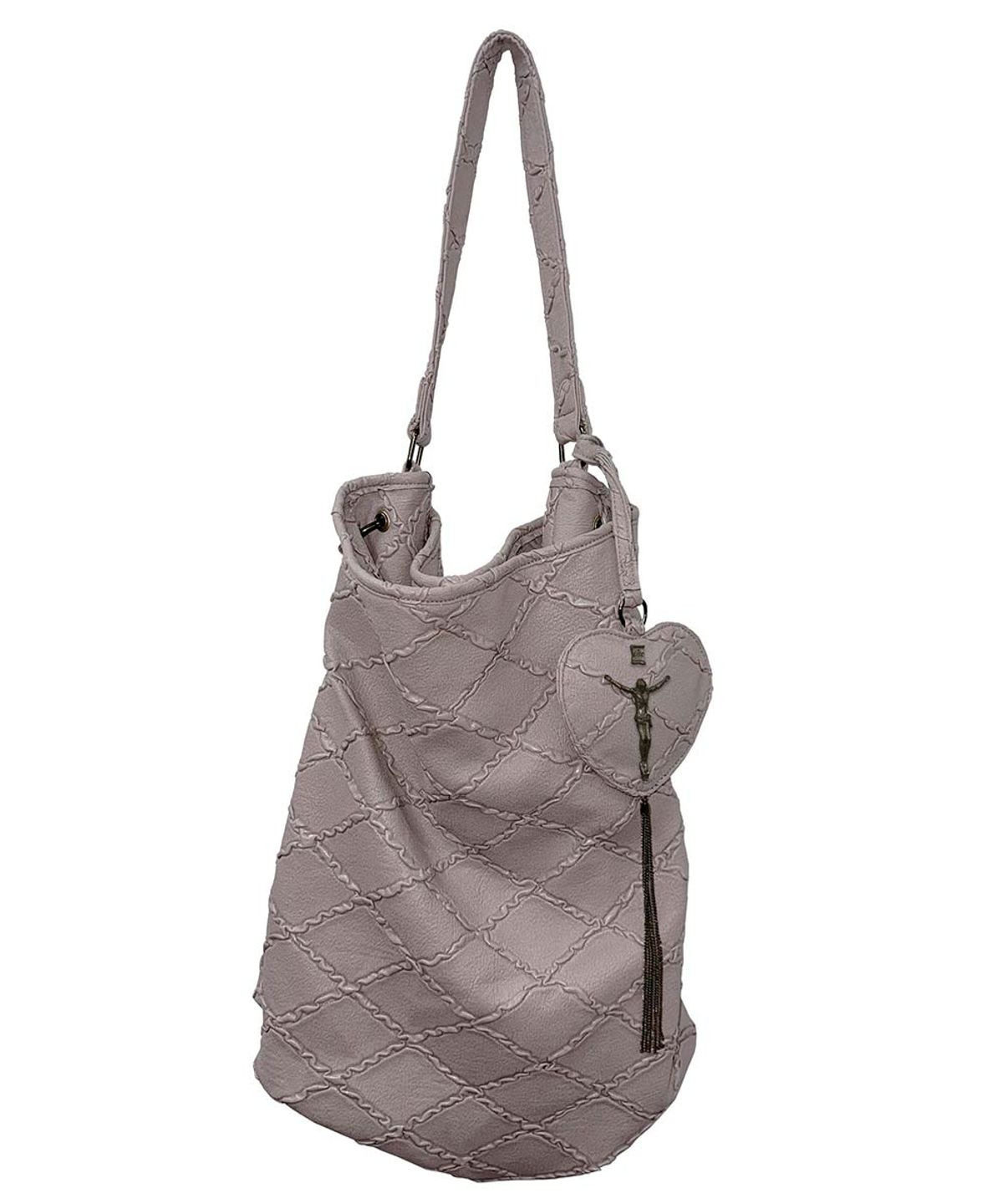 스컬프터(SCULPTOR) Quilted Slouch Bag Mauve