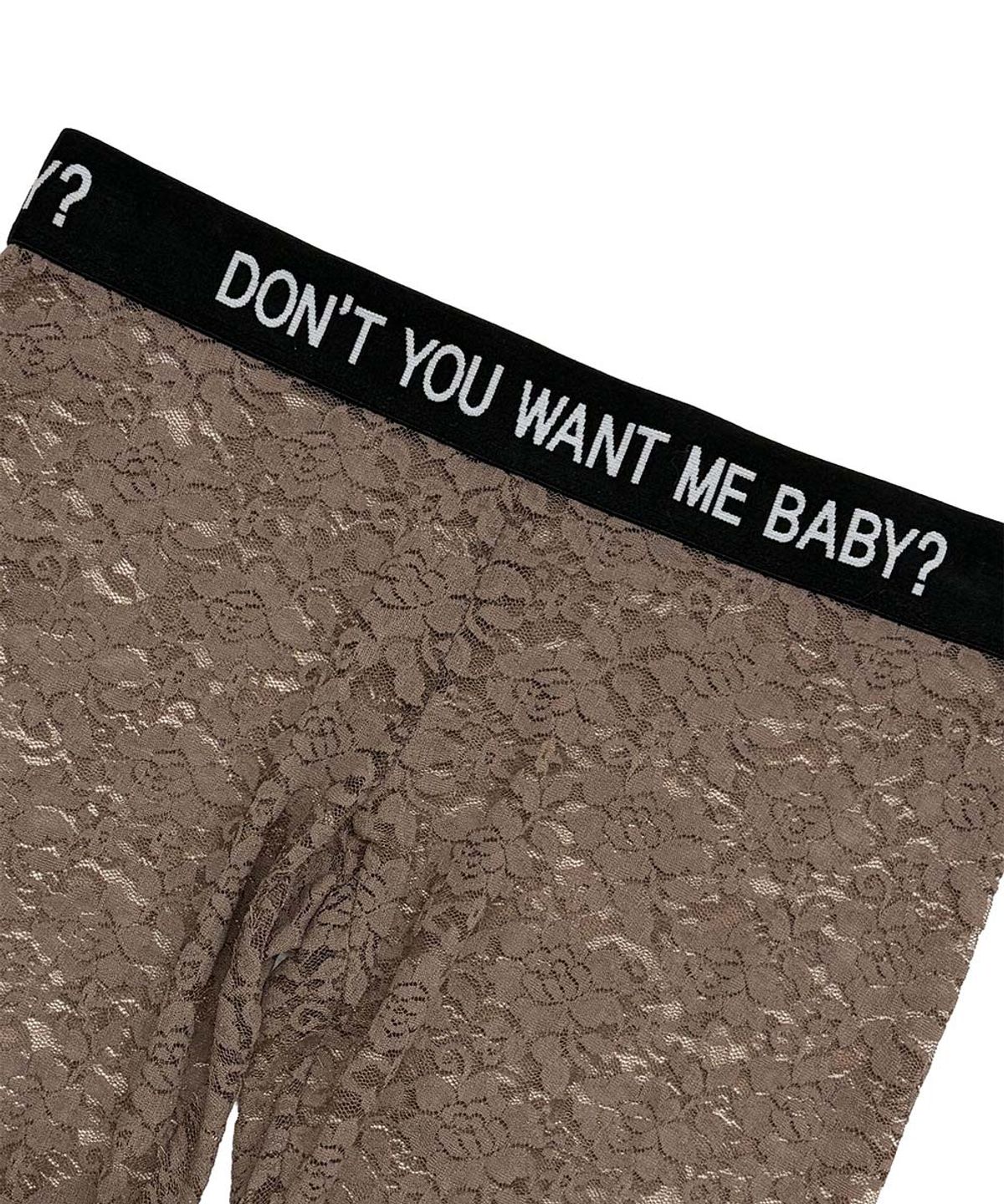 스컬프터(SCULPTOR) Cheeky Lace Leggings Mocha