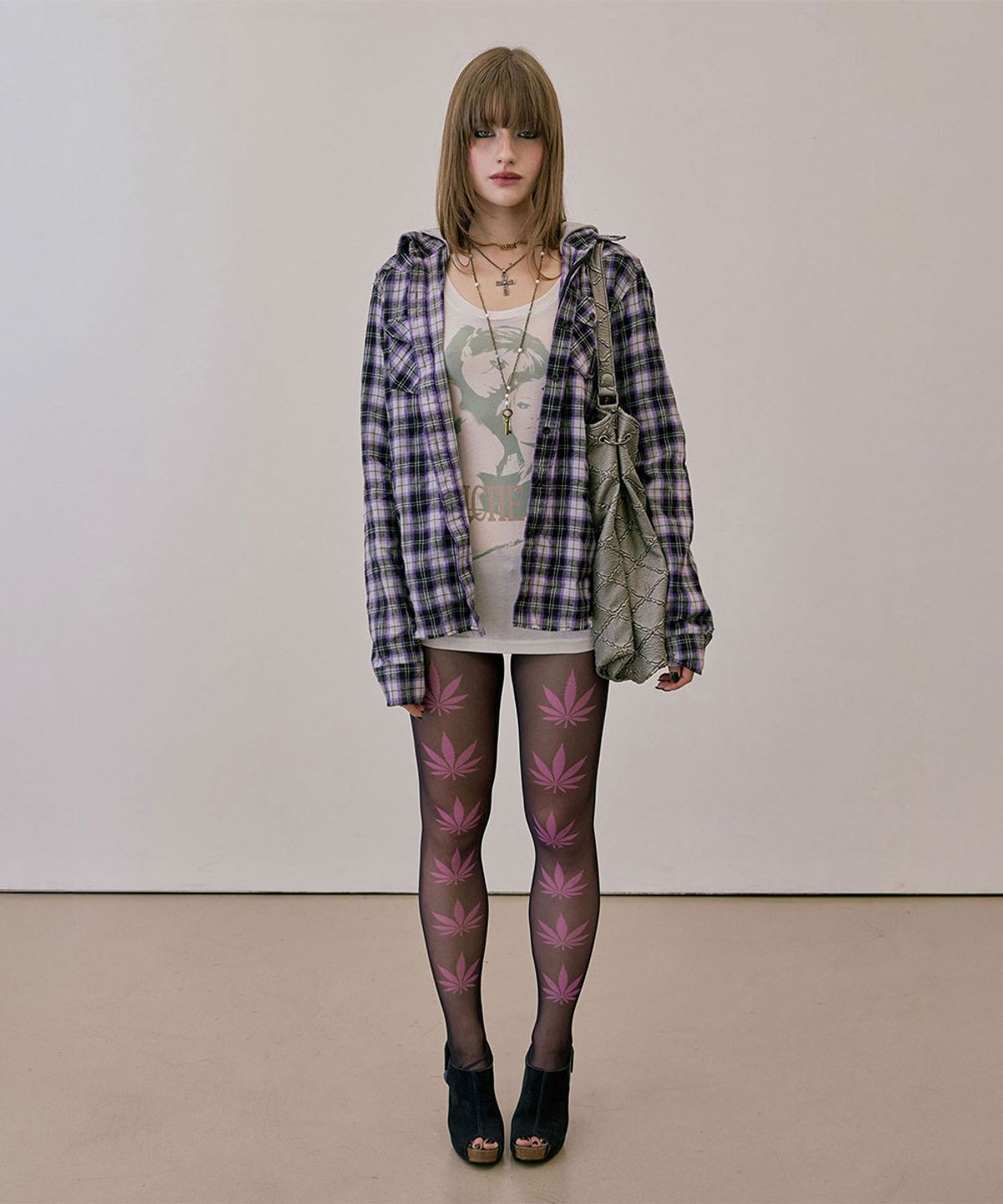 스컬프터(SCULPTOR) Stoner Girl Tights Black