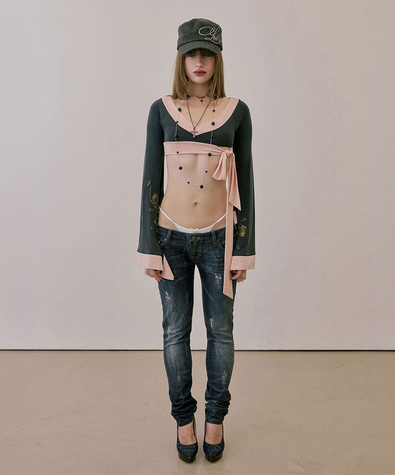 Wet Skinny Jeans Indigo