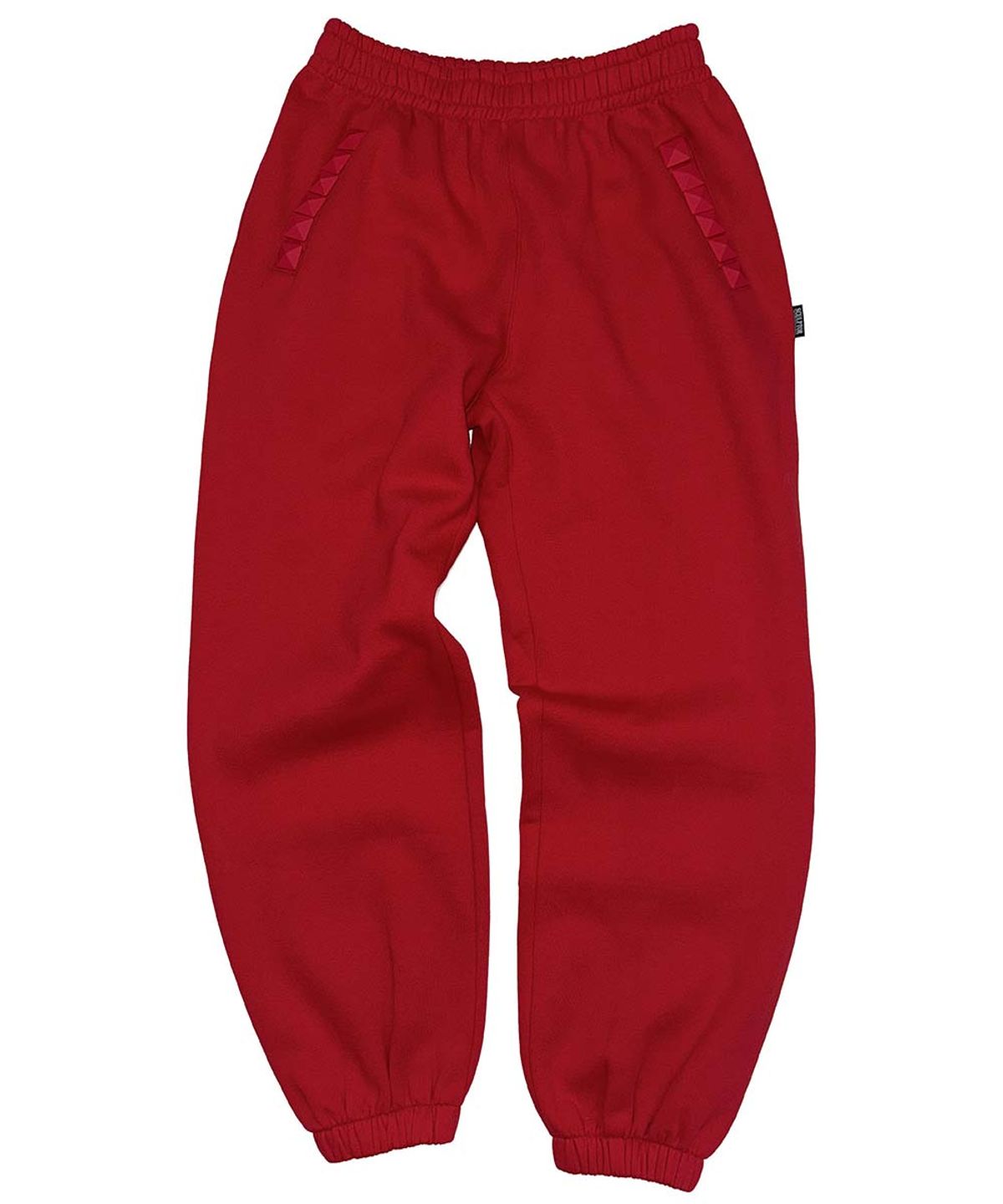 스컬프터(SCULPTOR) Napoleon Stud Sweatpants Red