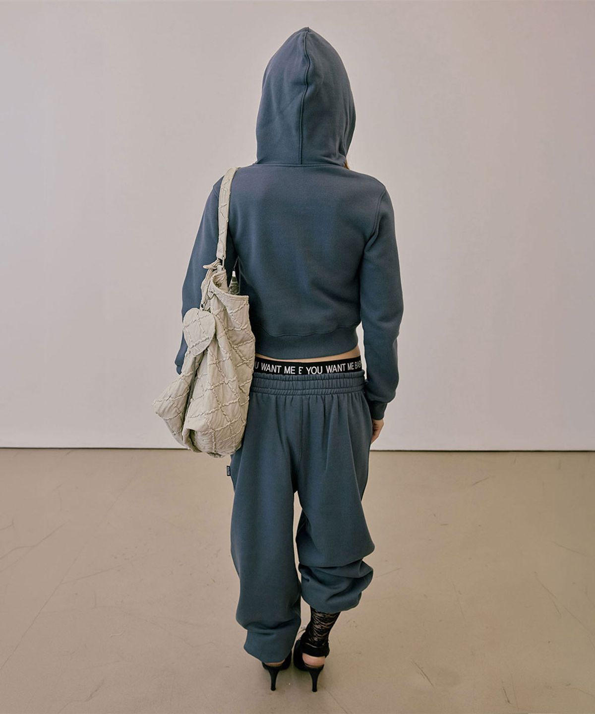 스컬프터(SCULPTOR) Napoleon Stud Hoodie Charcoal