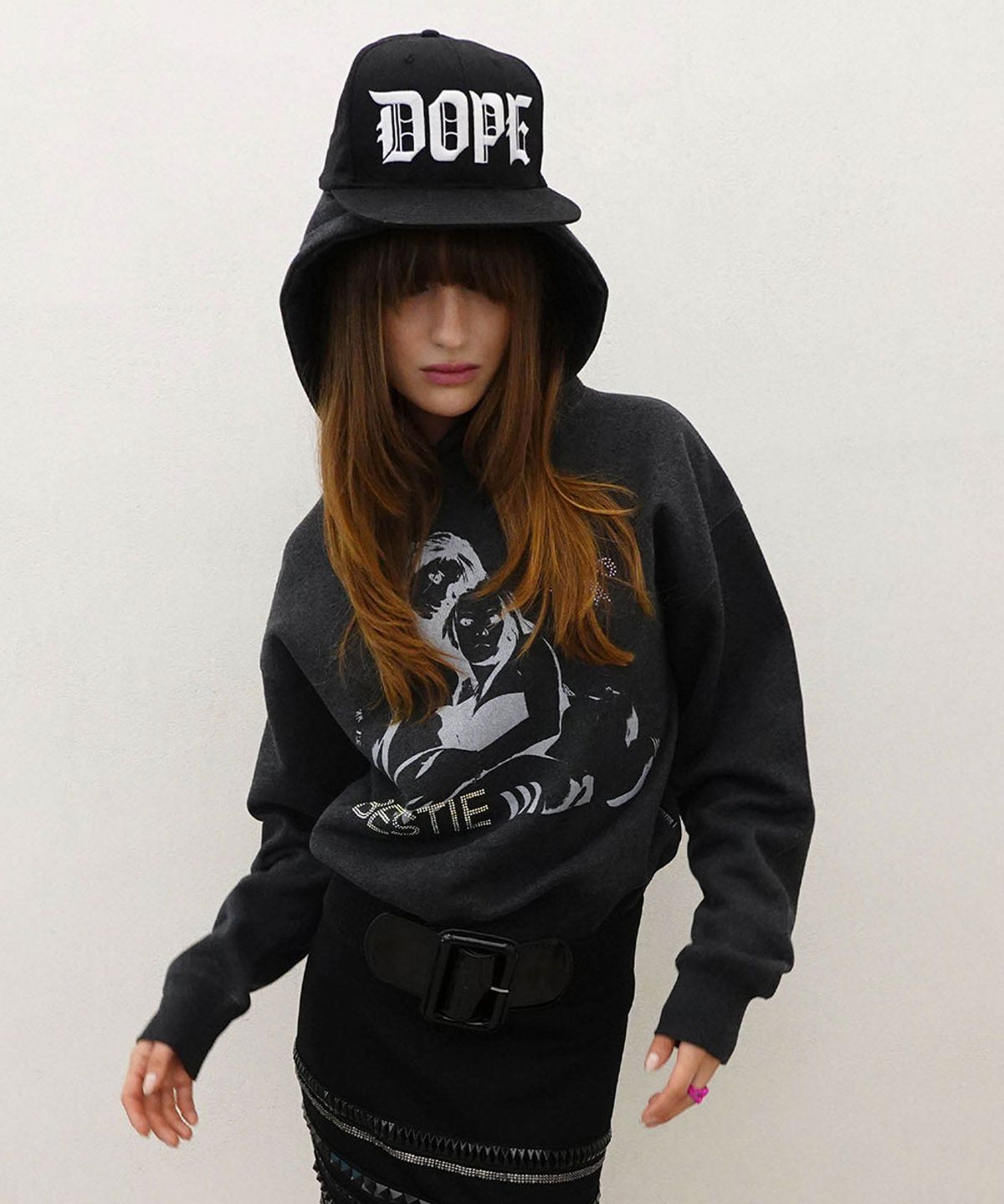 스컬프터(SCULPTOR) Bestie Hoodie Melange Charcoal