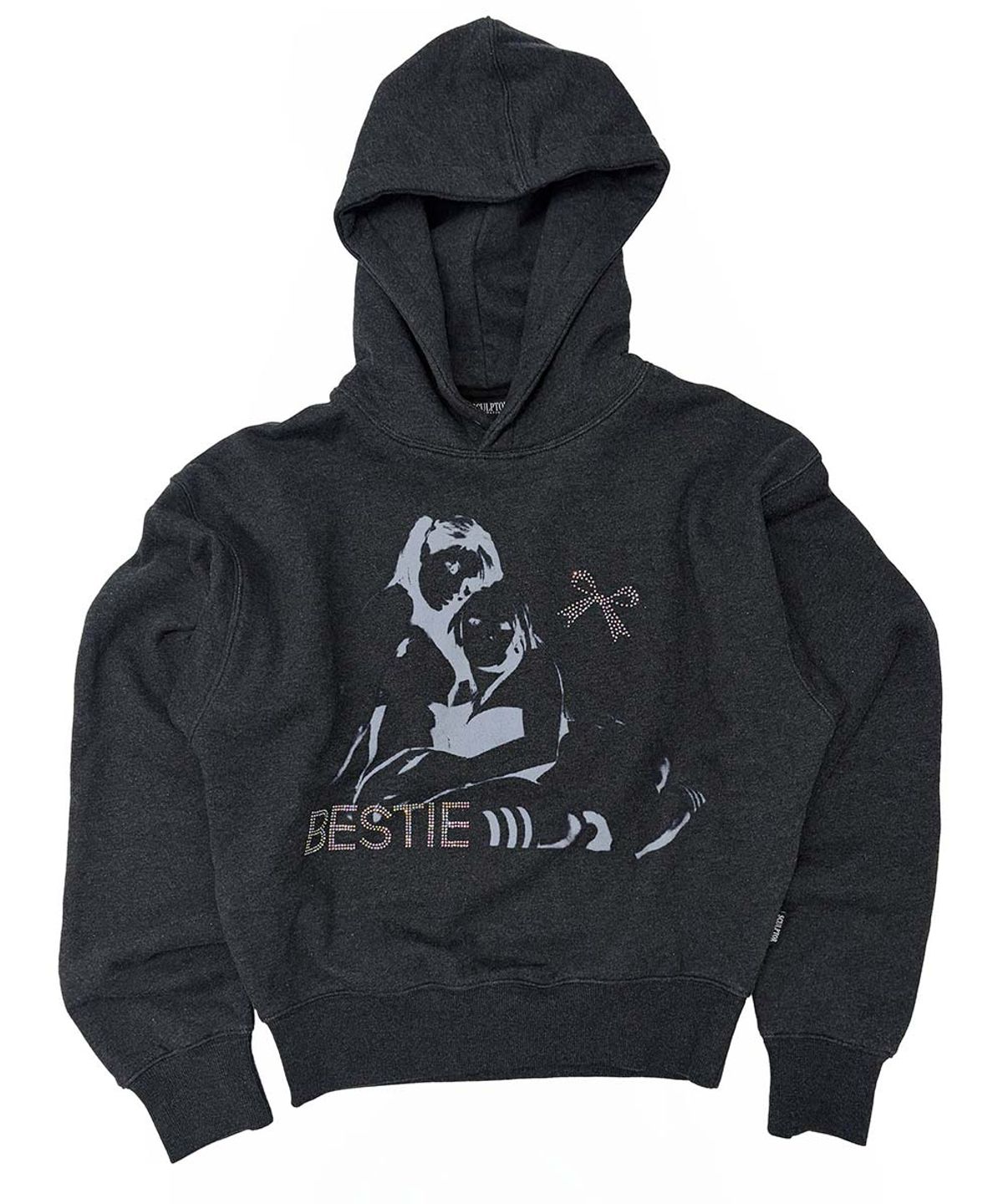 스컬프터(SCULPTOR) Bestie Hoodie Melange Charcoal