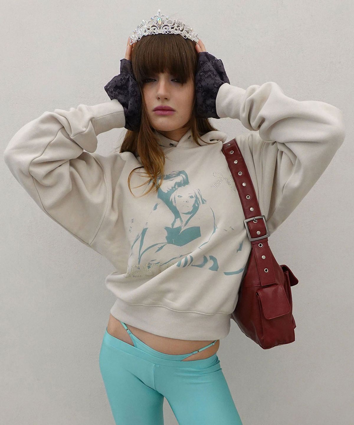 스컬프터(SCULPTOR) Bestie Hoodie Dirty White