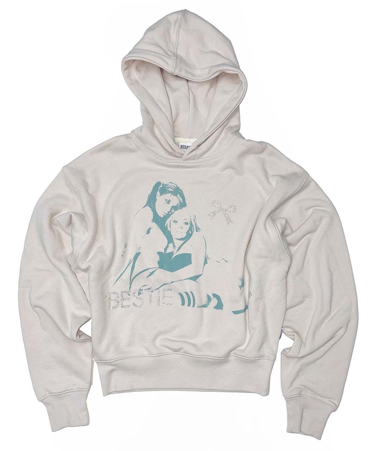 스컬프터(SCULPTOR) Bestie Hoodie Dirty White
