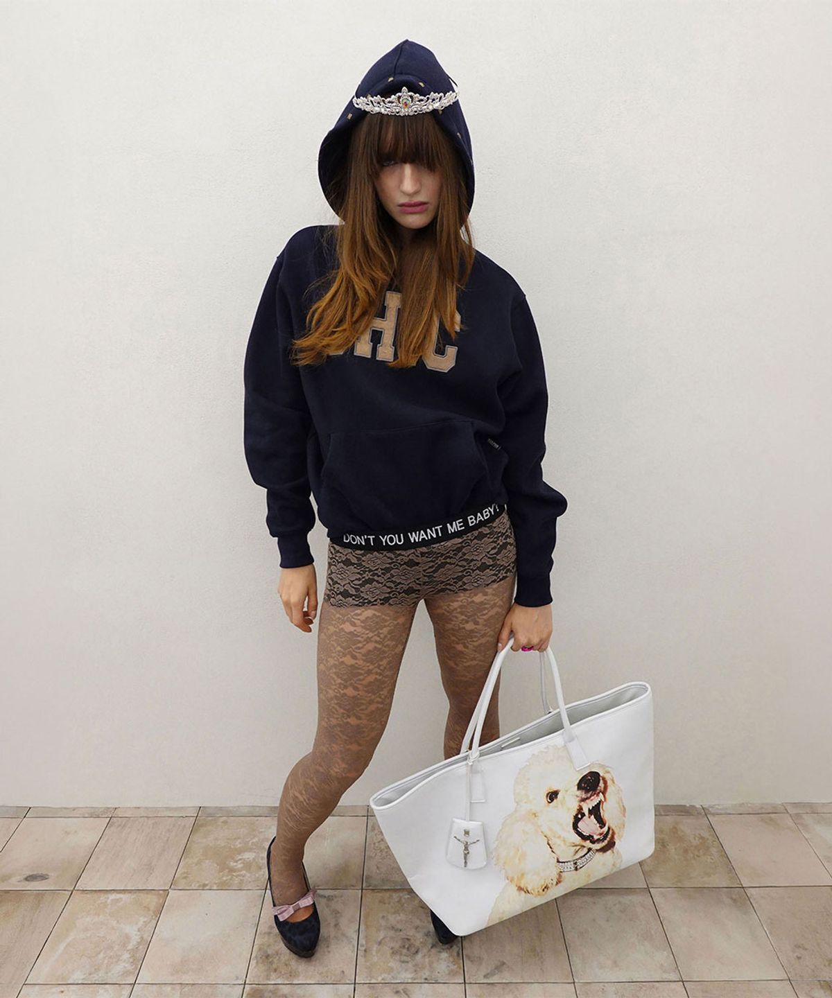 스컬프터(SCULPTOR) Chic Hoodie Navy