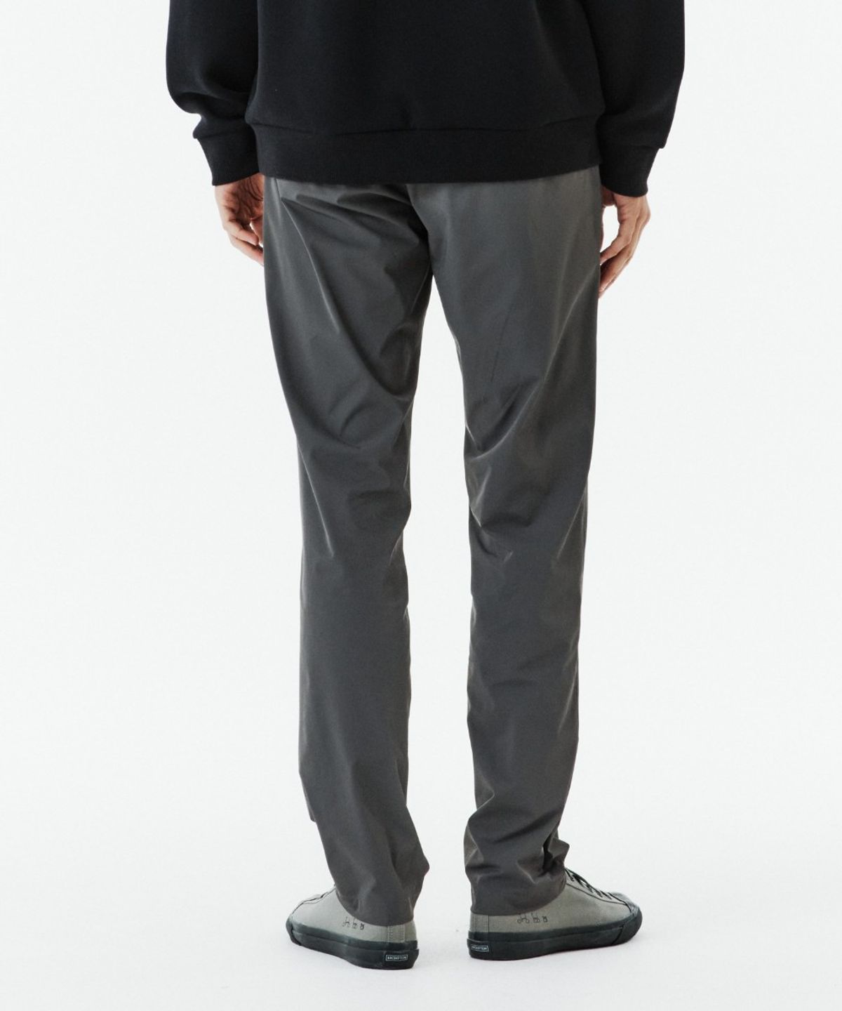 브롬톤 런던(BROMPTON LONDON) SLIM FIT TROUSERS - CHARCOAL (P263MPT120)