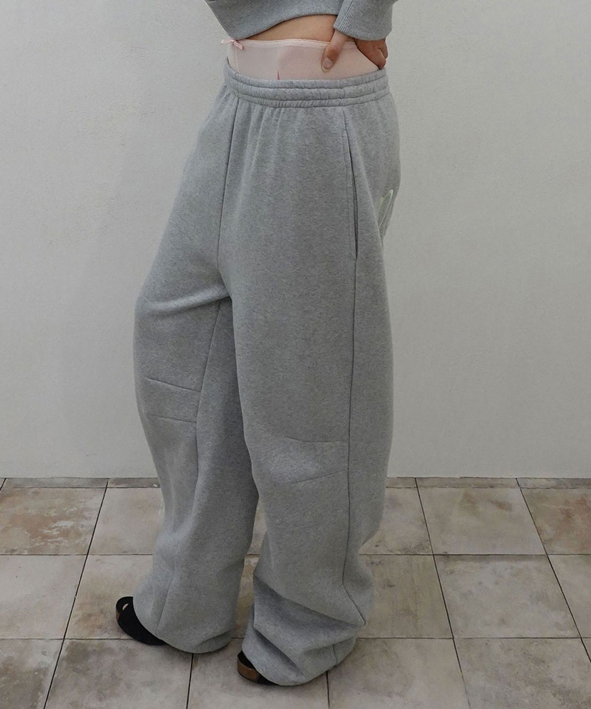 스컬프터(SCULPTOR) Family Disappointment Sweatpants Melange Gray