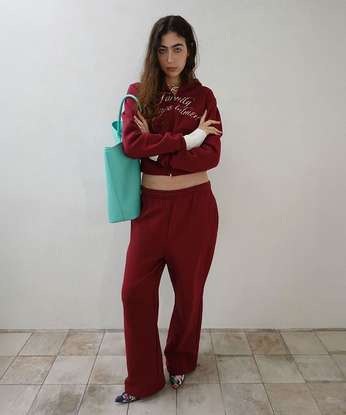 스컬프터(SCULPTOR) Family Disappointment Sweatpants Red