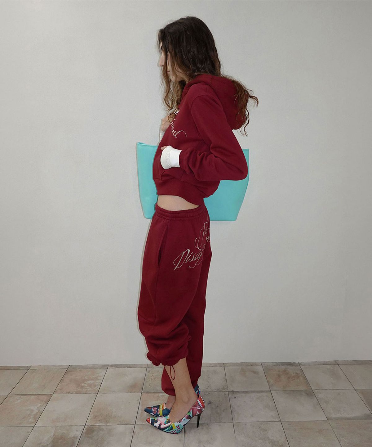 스컬프터(SCULPTOR) Family Disappointment Sweatpants Red