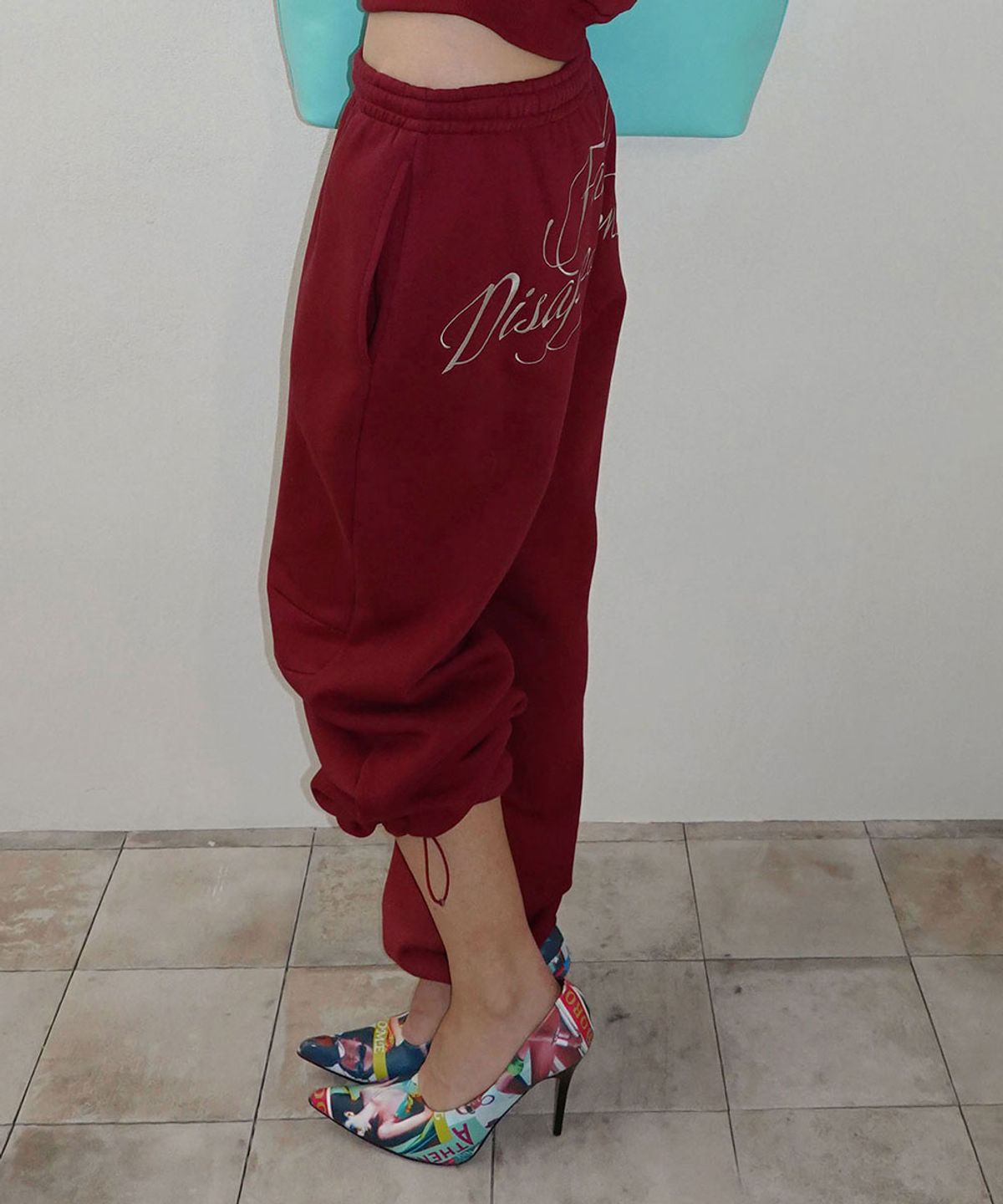 스컬프터(SCULPTOR) Family Disappointment Sweatpants Red