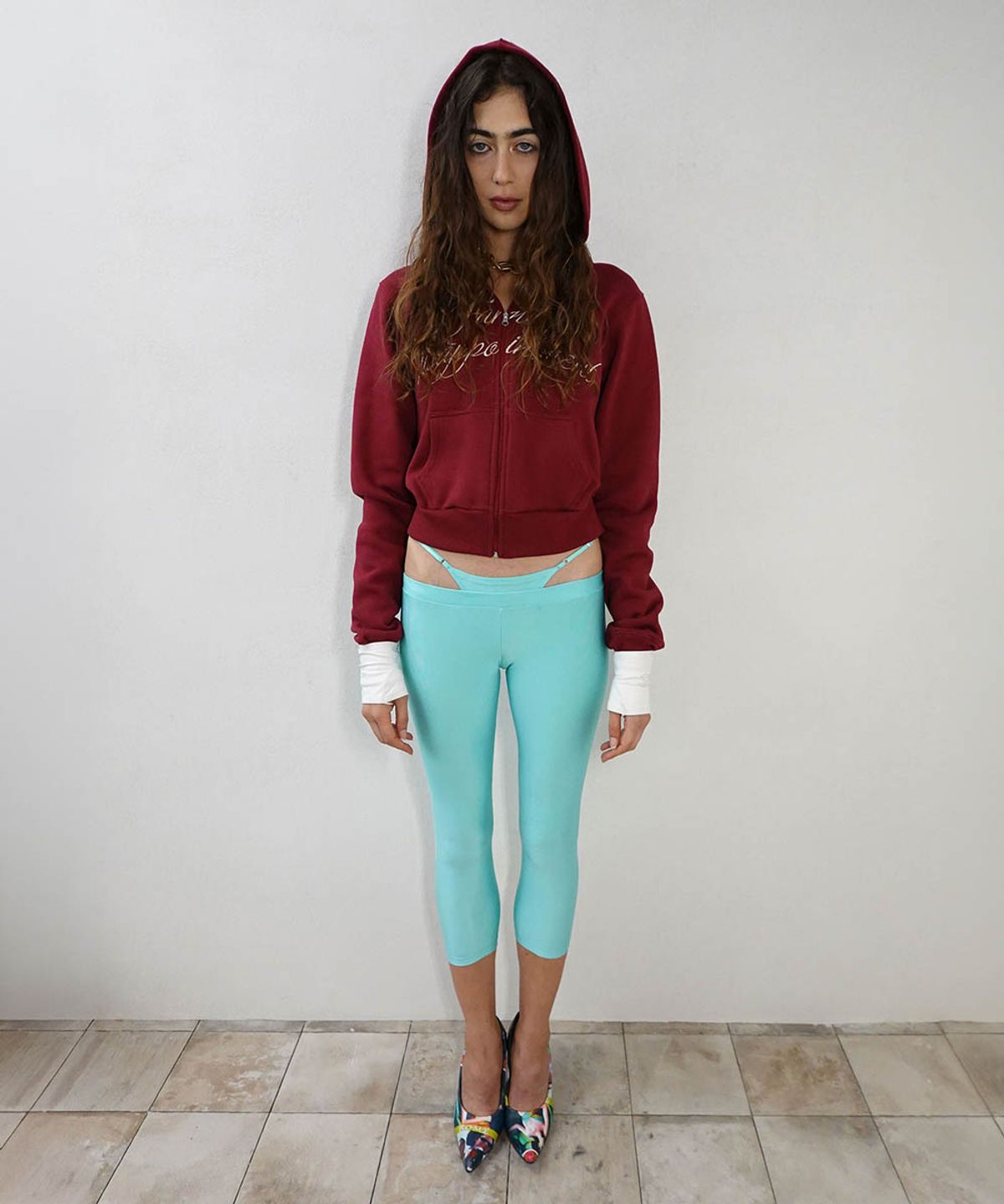 스컬프터(SCULPTOR) Family Disappointment Hooded Zip-Up Red