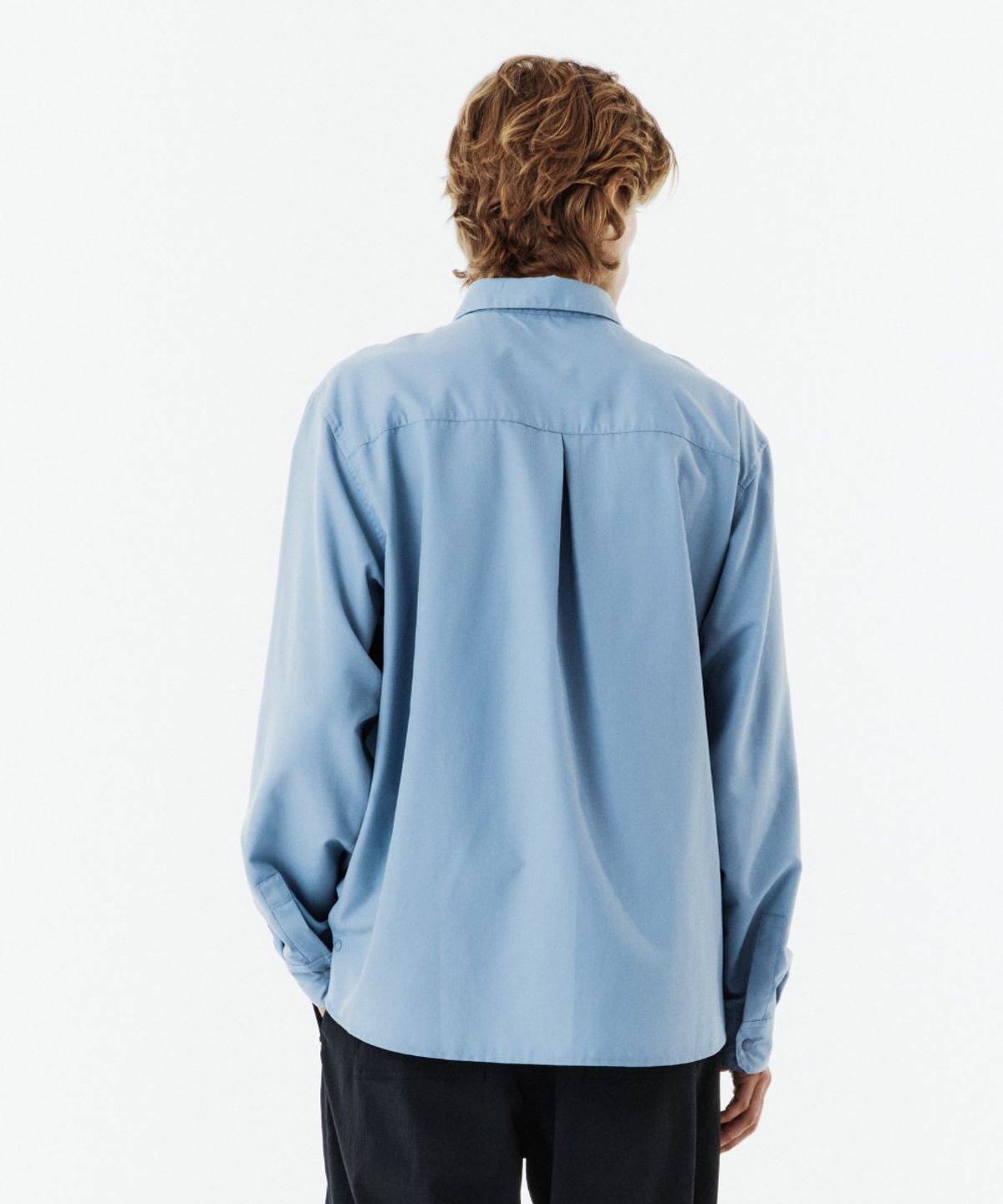 브롬톤 런던(BROMPTON LONDON) UTILITY SHIRT - BLUE (P263MSH108)