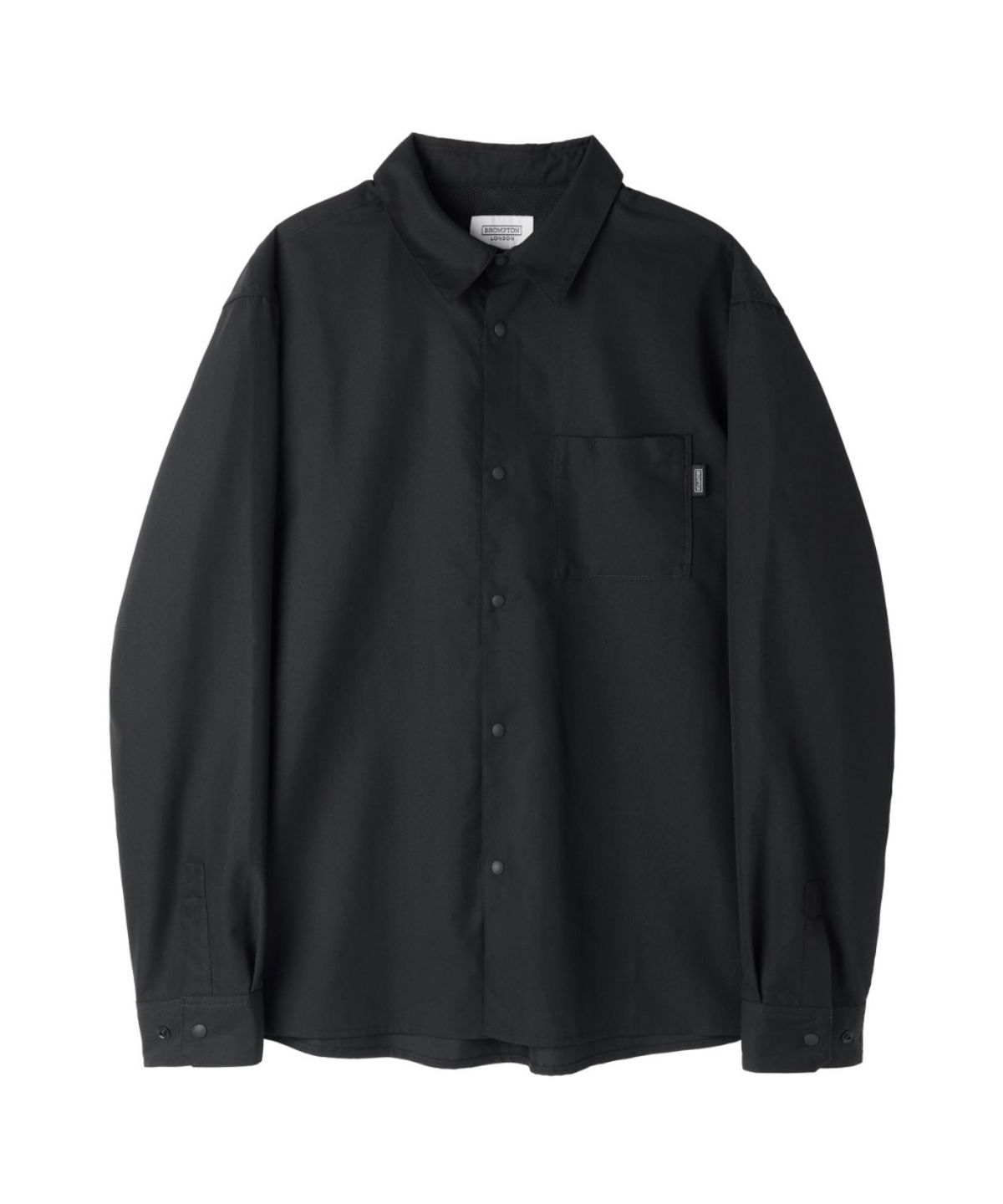 브롬톤 런던(BROMPTON LONDON) UTILITY SHIRT - BLACK (P263MSH108)