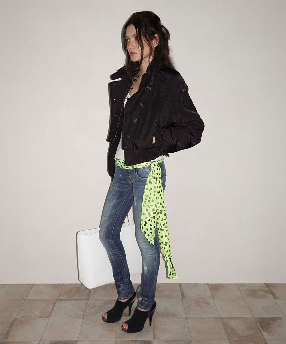 스컬프터(SCULPTOR) Napoleon Bomber Jacket Black