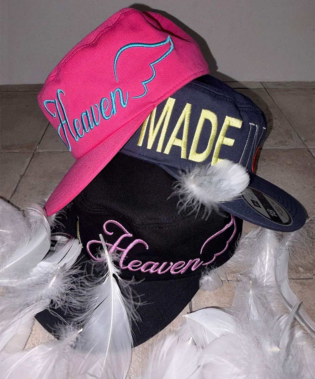 스컬프터(SCULPTOR) Heaven Pillbox Cap Navy