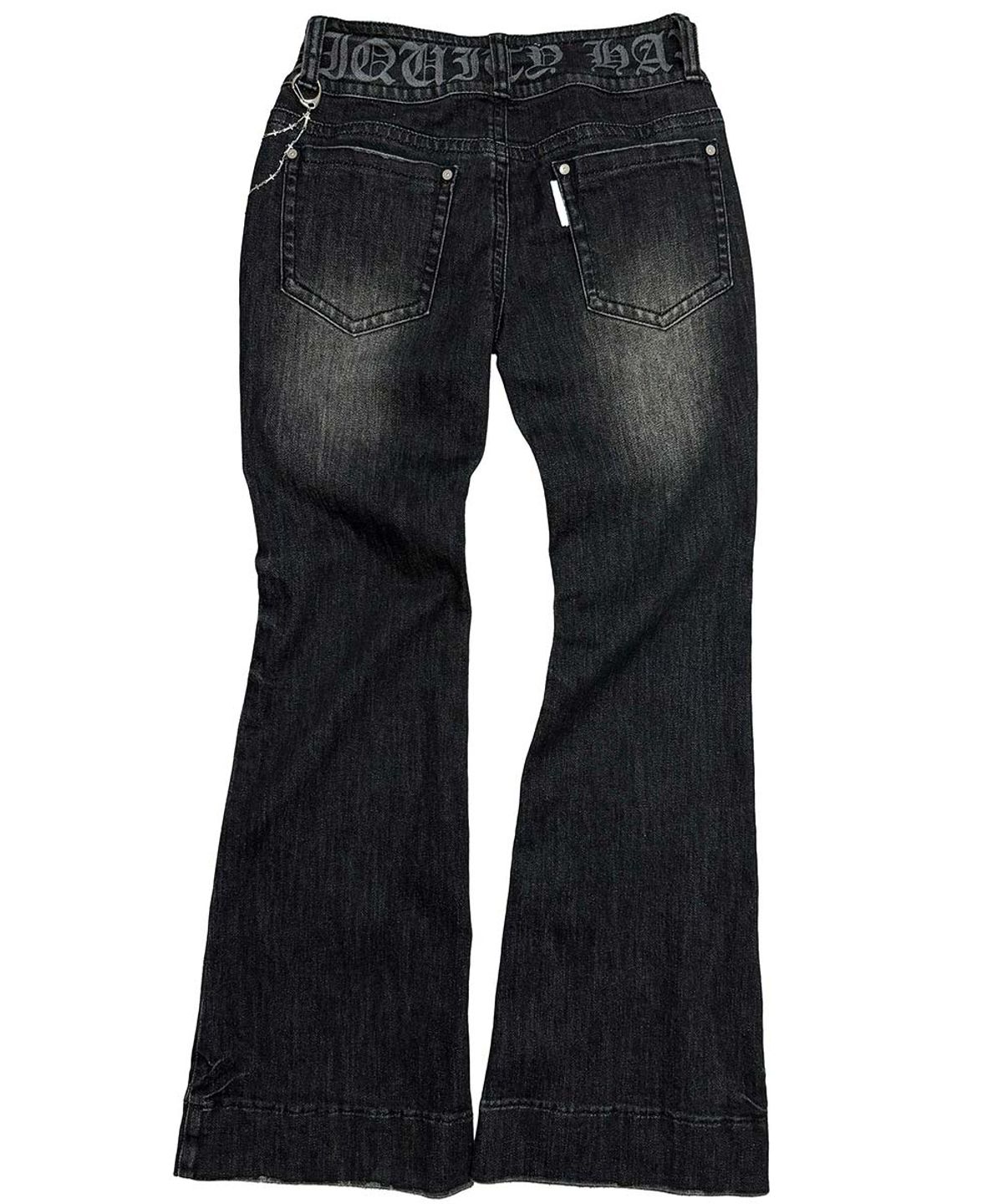 스컬프터(SCULPTOR) Confession Chain Denim Acid Black