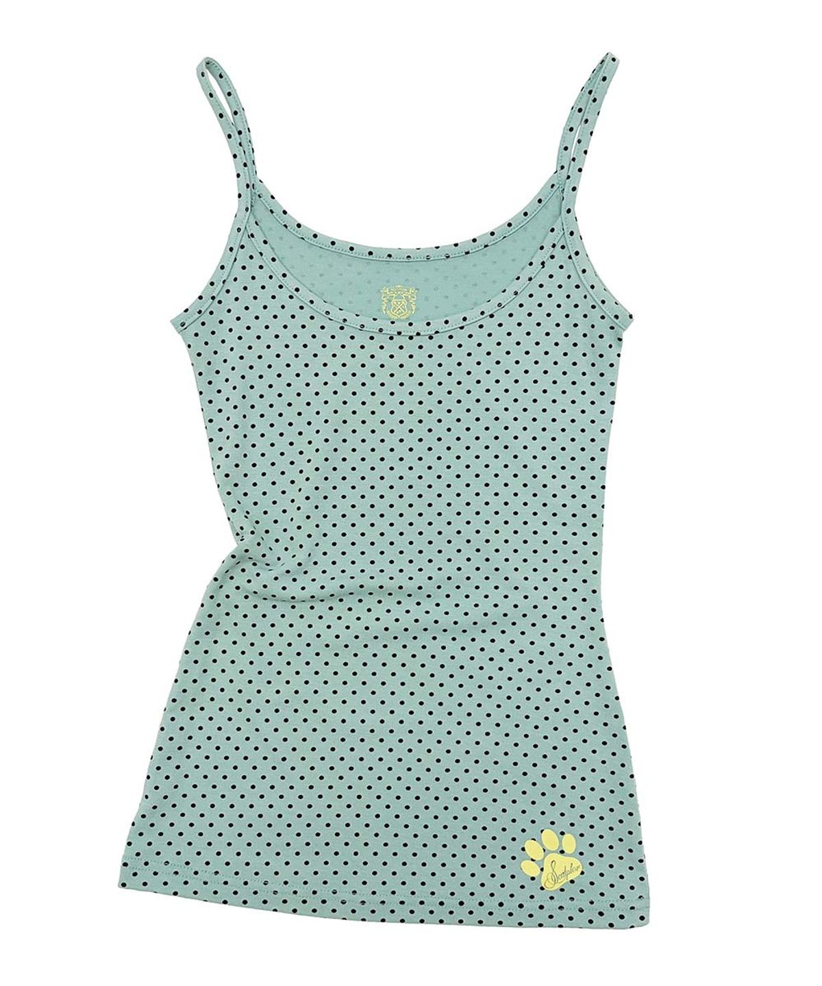 스컬프터(SCULPTOR) Sweet Kitty Dot Tank Top Mint