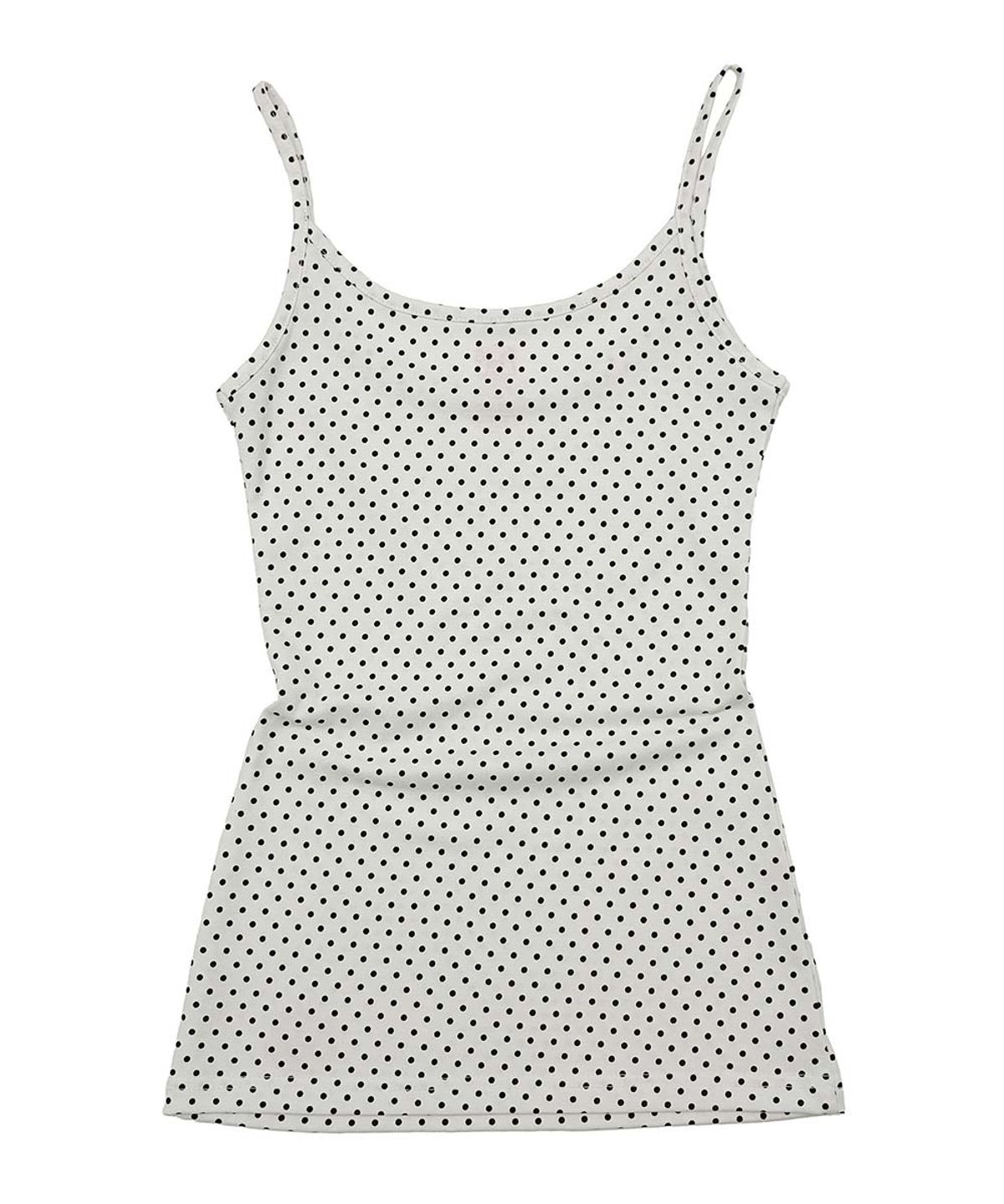 스컬프터(SCULPTOR) Sweet Kitty Dot Tank Top White