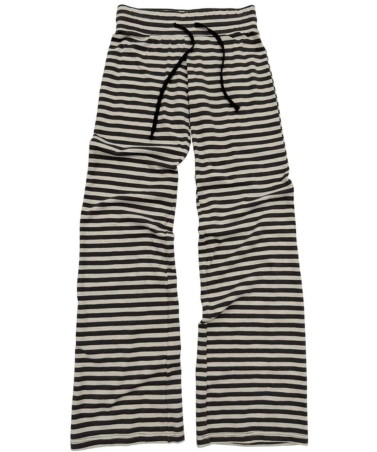 스컬프터(SCULPTOR) Classic Striped Jersey Pants Charcoal